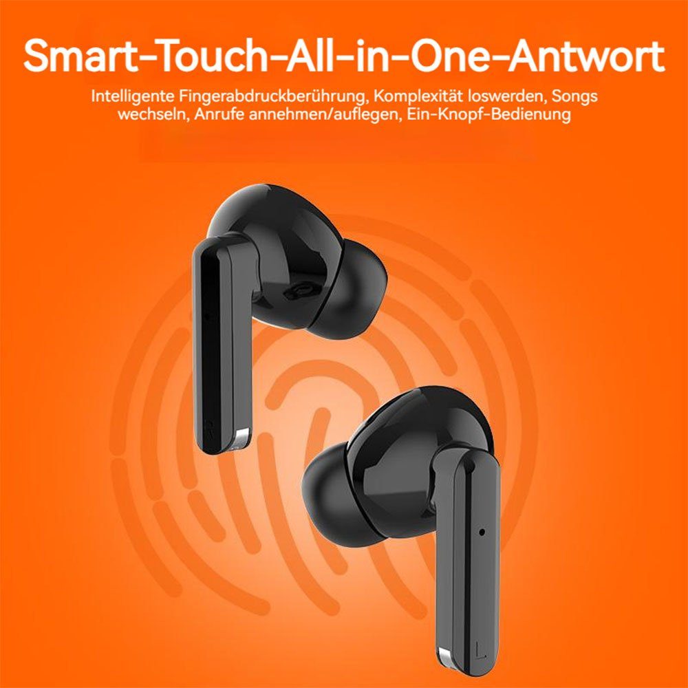 Wireless Bluetooth MOUTEN Bluetooth-Kopfhörer True ENC Geräuschunterdrückung Sportkopfhörer mit