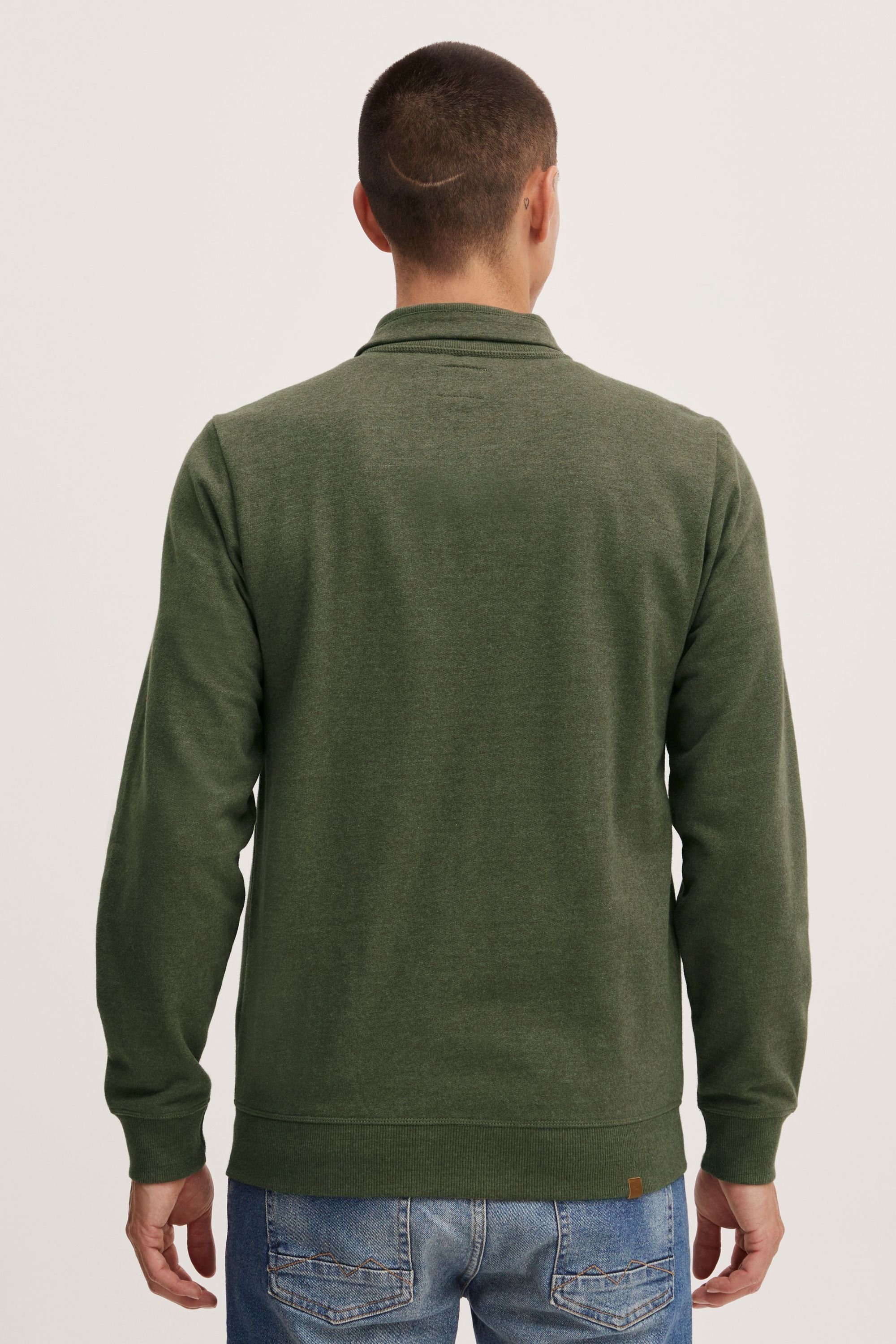 Blend Kapuzenpullover BHAlio Sweatshirtjacke mit zwei Eingriffstaschen
