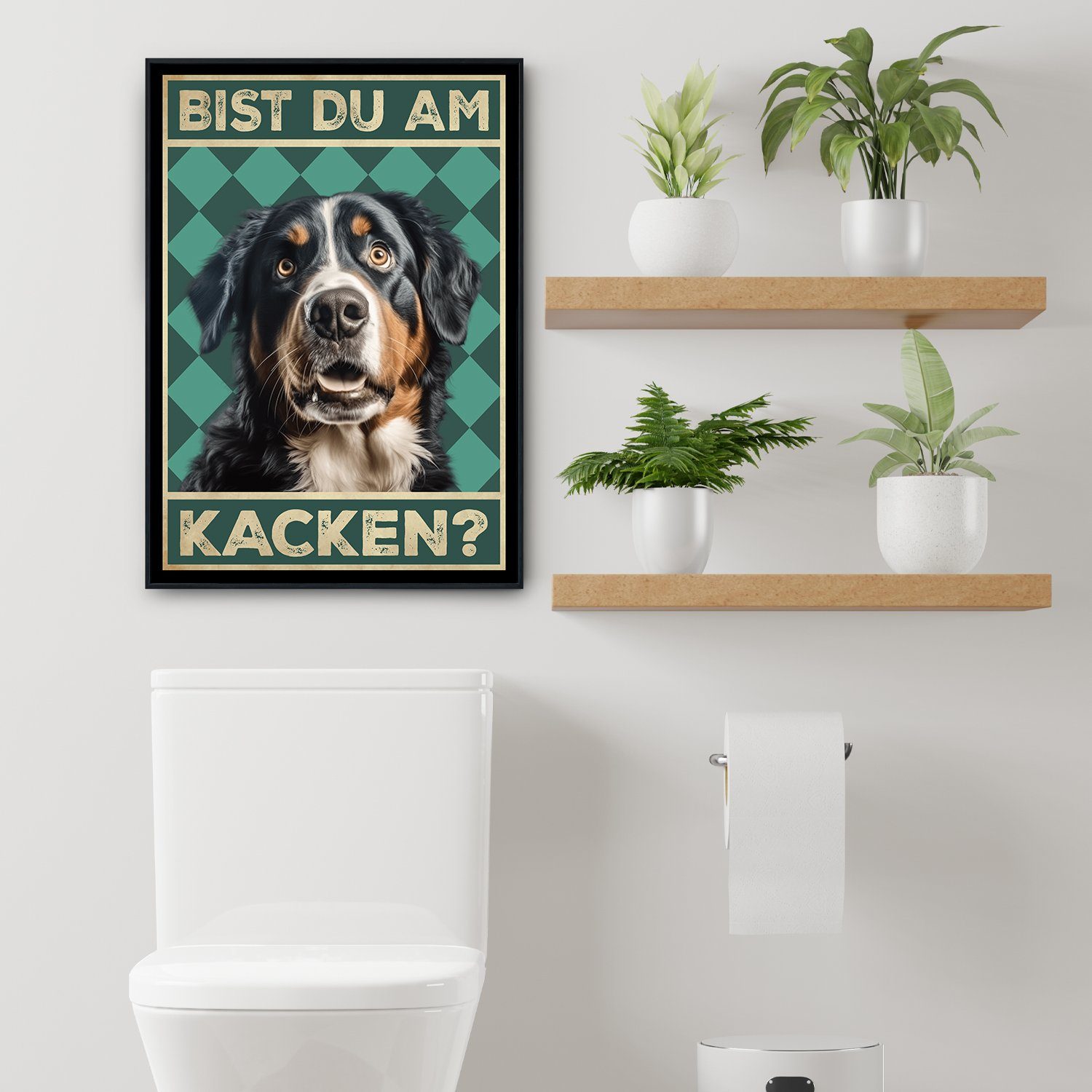 Tigerlino Poster Bist du am Kacken? günstig online kaufen