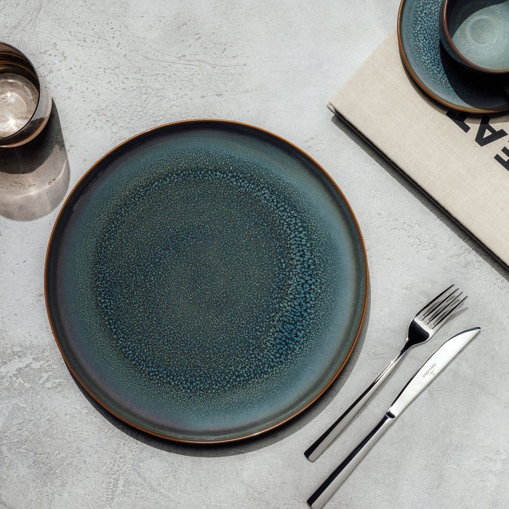 like. by Villeroy & Boch Speiseteller Crafted Speiseteller 29cm, (1 St), Premium Porcelain, 1 Stck, mikrow.- & spülm.sicher