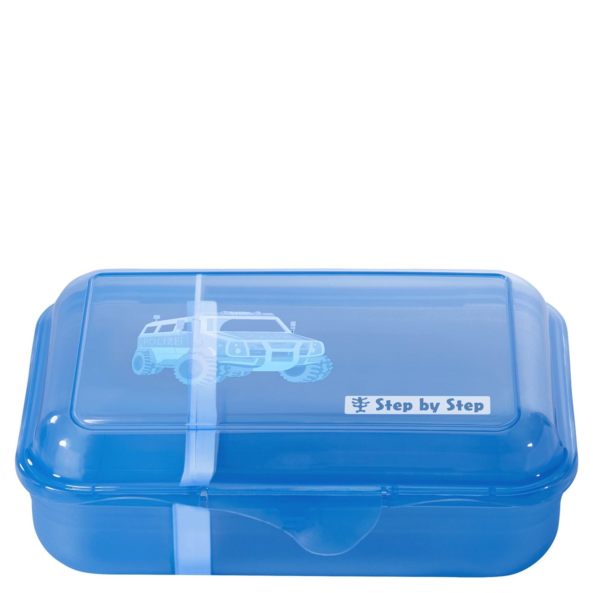 Step by Step Lunchbox Zubehör Lunchbox 17.5 cm - Brotzeitbox (Police Truck Charly)