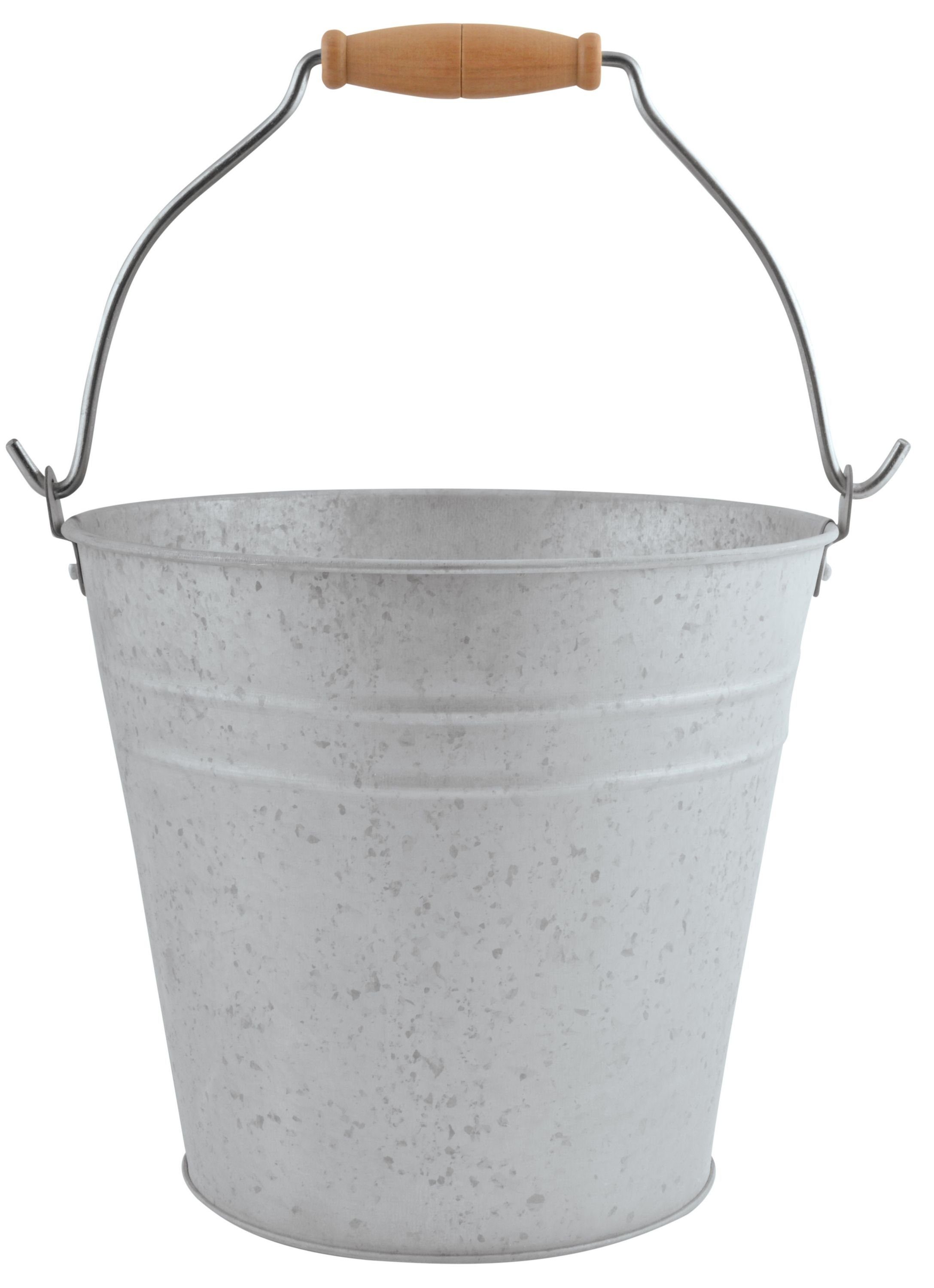 Zerstäuberflasche Esschert Design Eimer Altzink Zink 5 Liter Landhaus