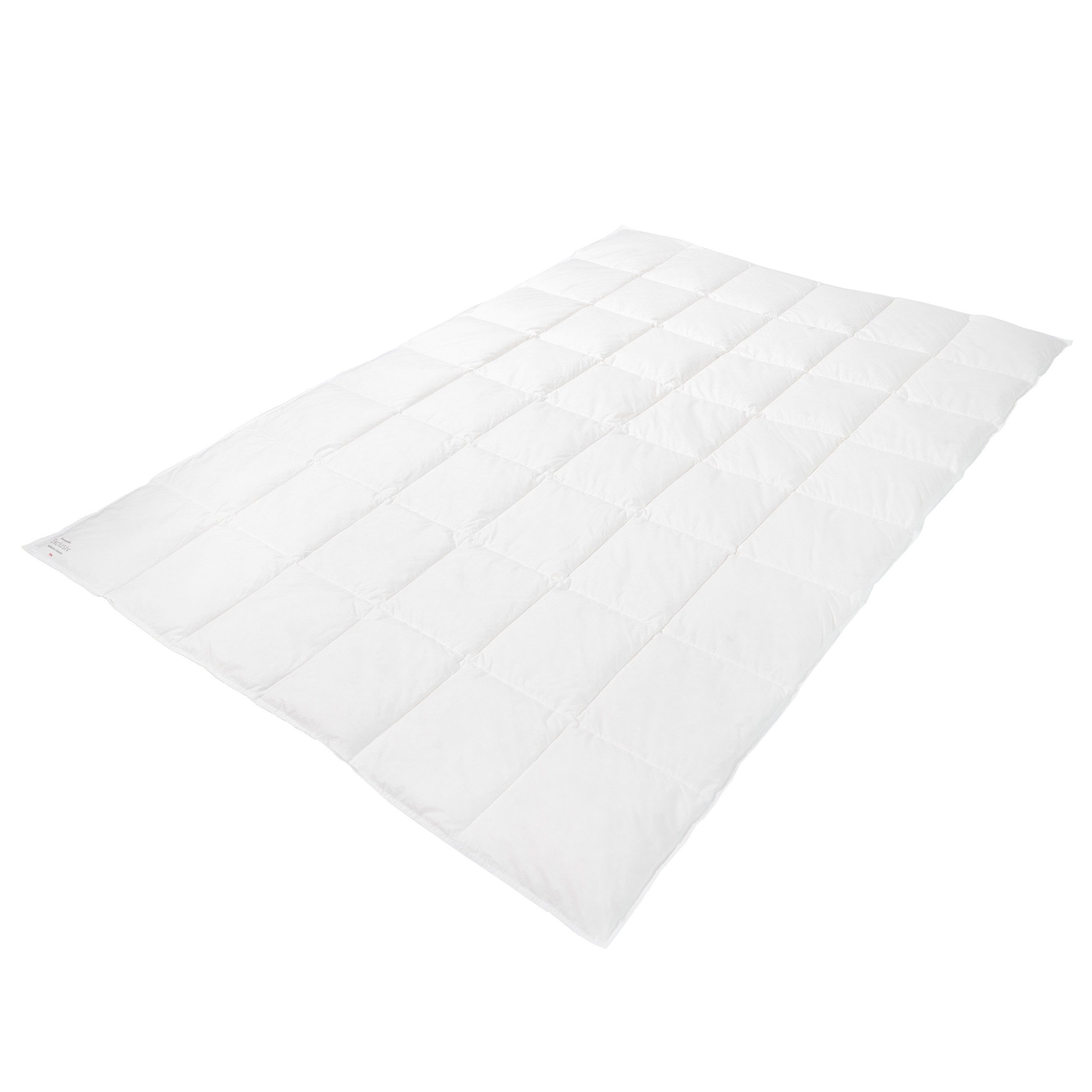KÜNSEMÜLLER Daunenbettdecke Exclusiv, Füllung: 90% Daunen, 10% Federn - weiße arktische neue Daunen und Federn, Kl. 1, Bezug: 100% Baumwolle, die Exklusive