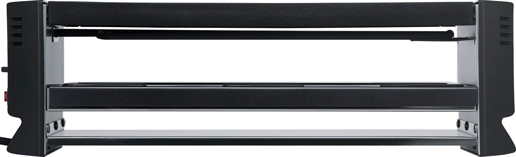 Steba Raclette RC 6 BAKE & GRILL, 6 Raclettepfännchen, 1500 W