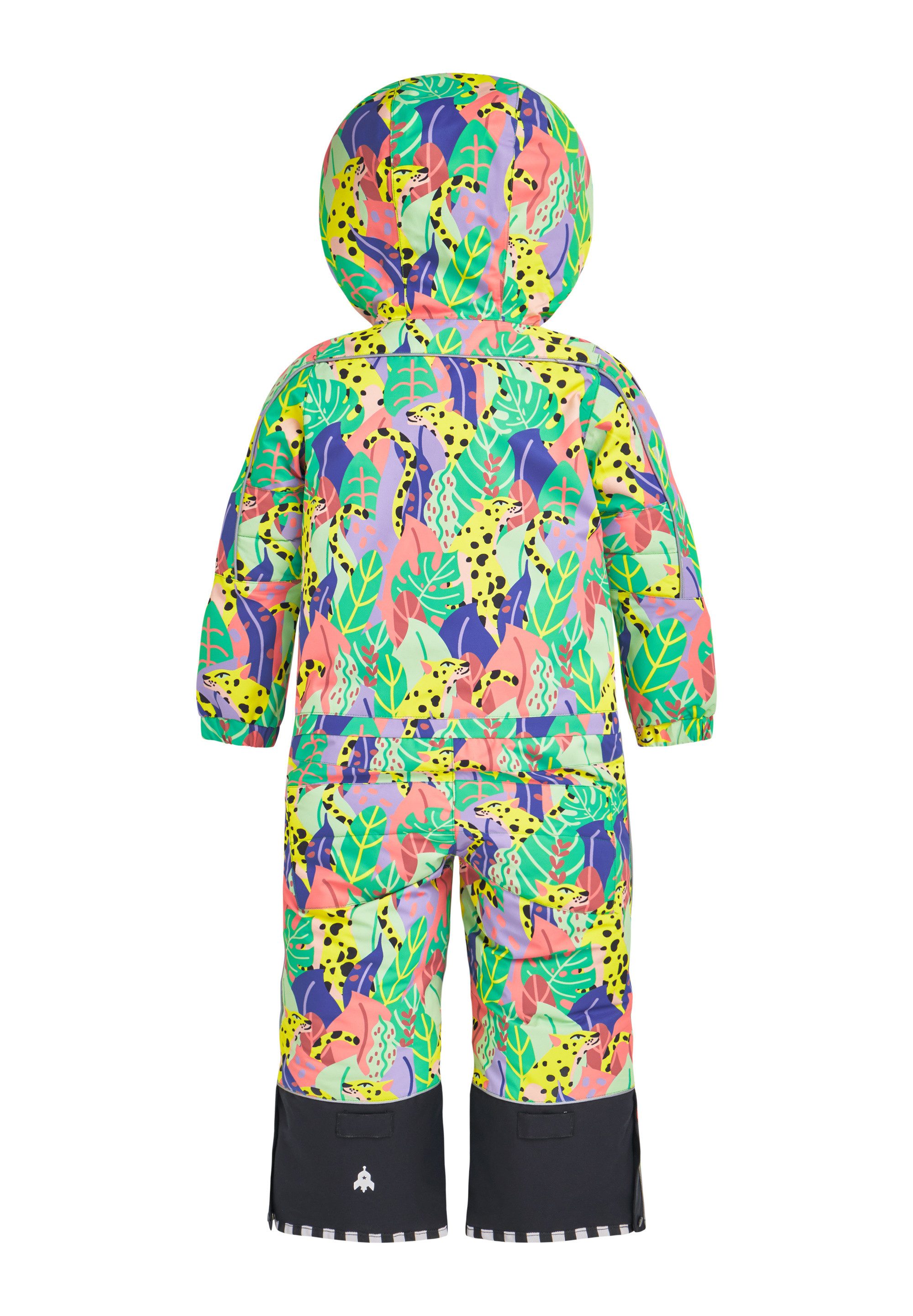 WeeDo Schneeoverall COSMO CANDY JUNGLE Mitwachsender Schneeanzug