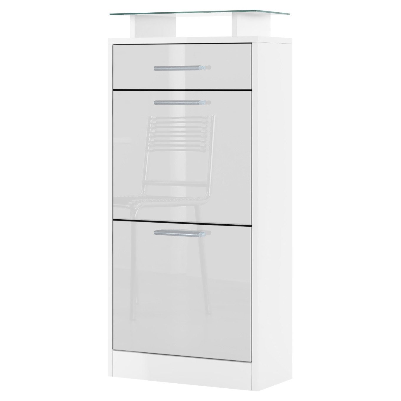 Vladon Schuhschrank Loret V2 (Schuhkipper für günstig online kaufen