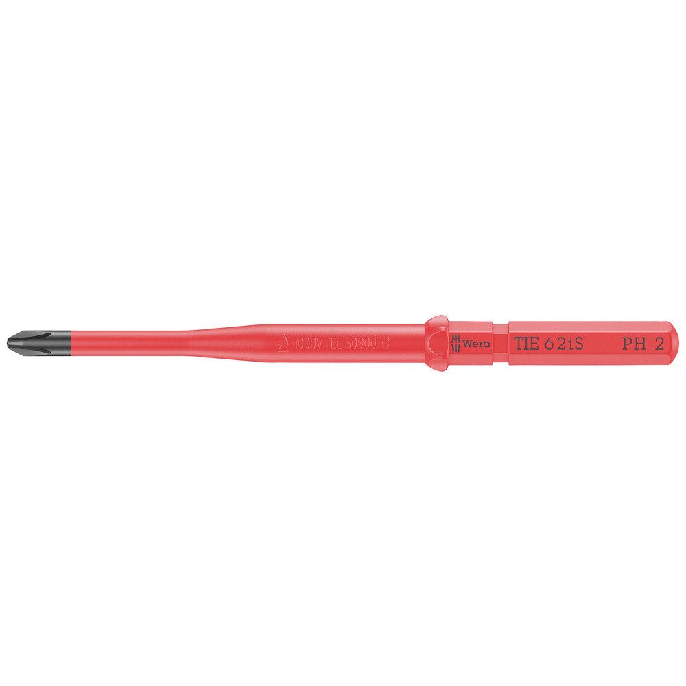 Wera Schraubendreher Wera Kraftform Kompakt VDE 62 iS PH 2 x 157 mm TIE Elektriker Kreuz We