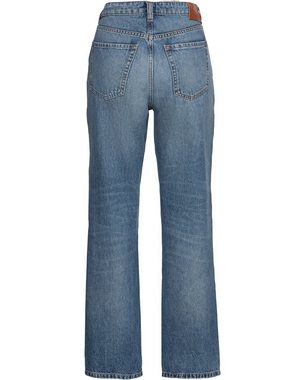 Marc O'Polo Lederhose Straight-Jeans Linde