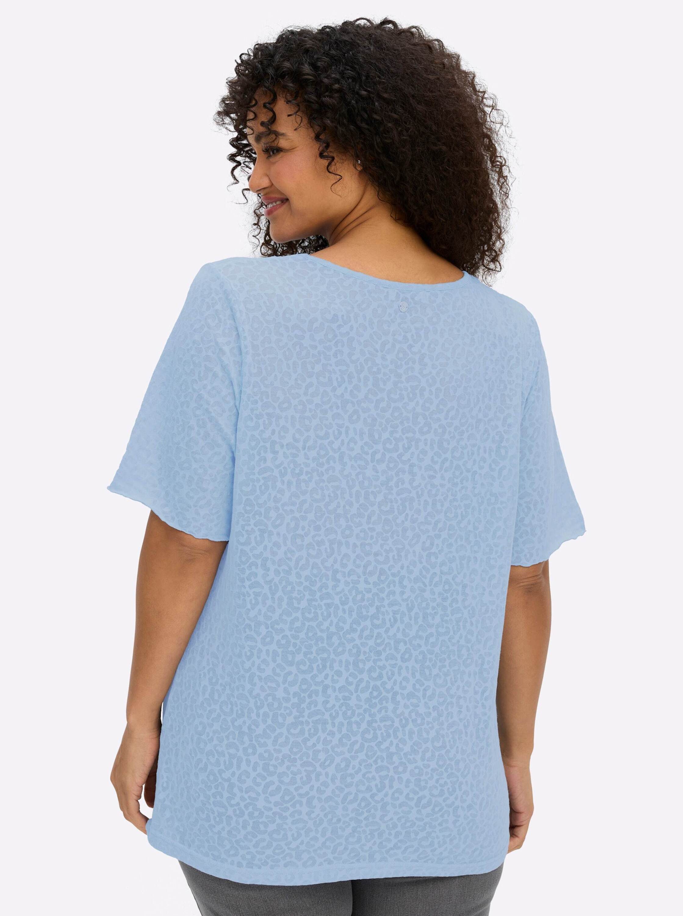 Sheego T-Shirt Shirt Kurzarm