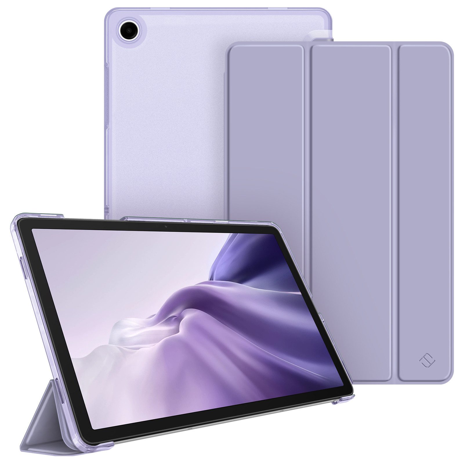 Fintie Tablet-Hülle für Samsung Galaxy Tab A11+ Plus 11" 2025 / Tab A9+ Plus 11 Zoll 2023 11 Zoll, Ultradünn Schutzhülle mit Translucent Rückseite in Matt-Optik Cover