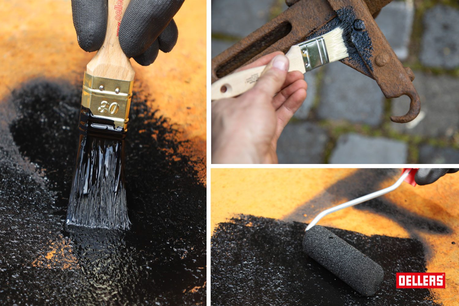 OELLERS Metallschutzlack Anti Rust, Rostschutz, Grundierung und Decklack