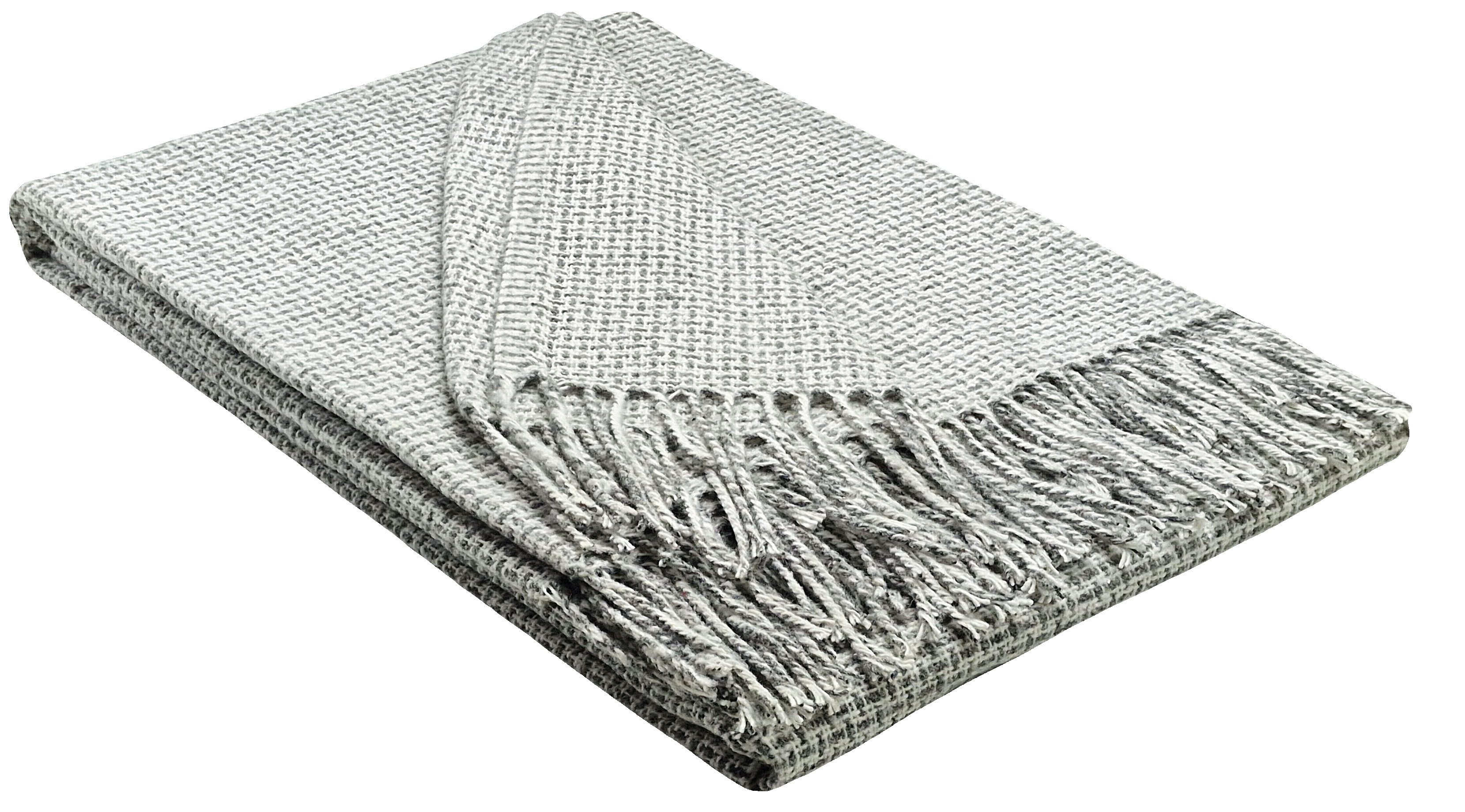 Wohndecke Decke Wohndecke Plaid Kuscheldecke Tagesdecke PALMERA