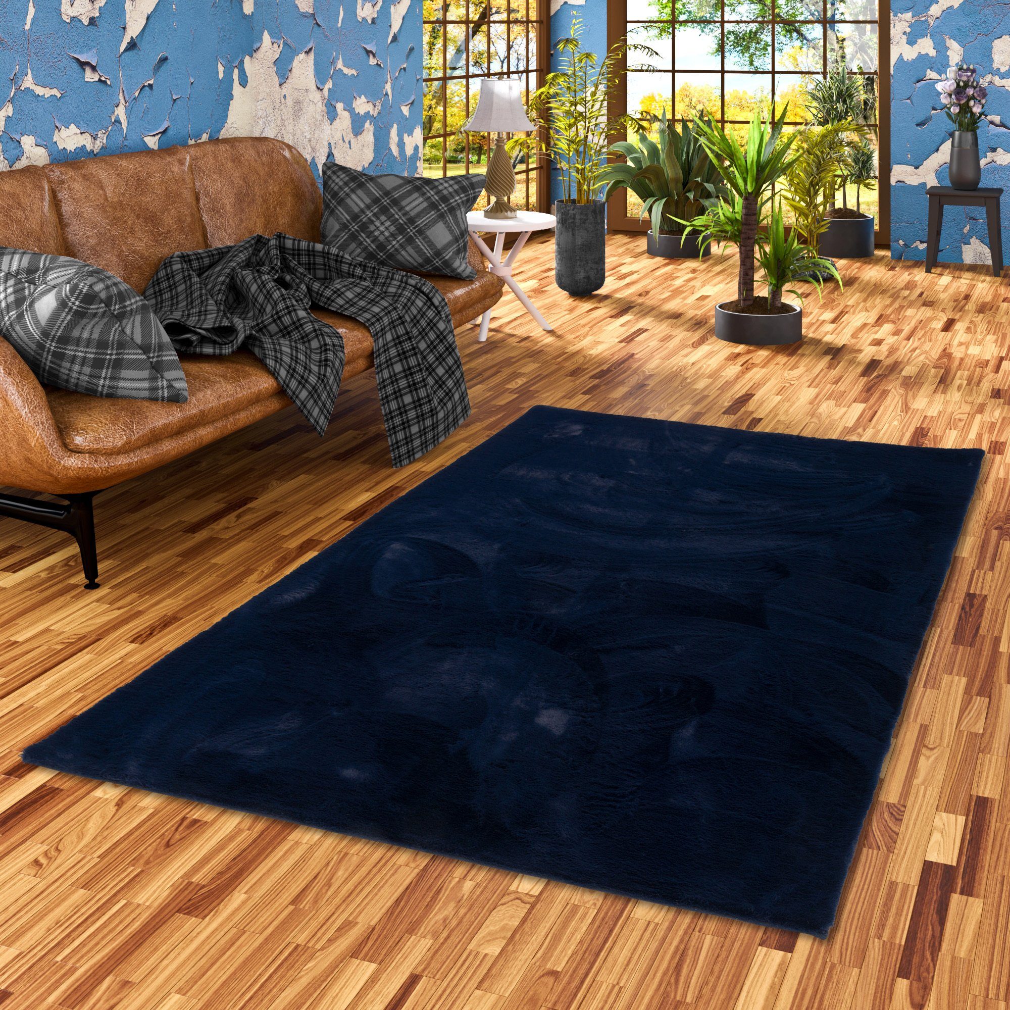 Pergamon Fellteppich Fellteppich Luxus Super Soft Plush, Rechteckig, Höhe: 25 mm