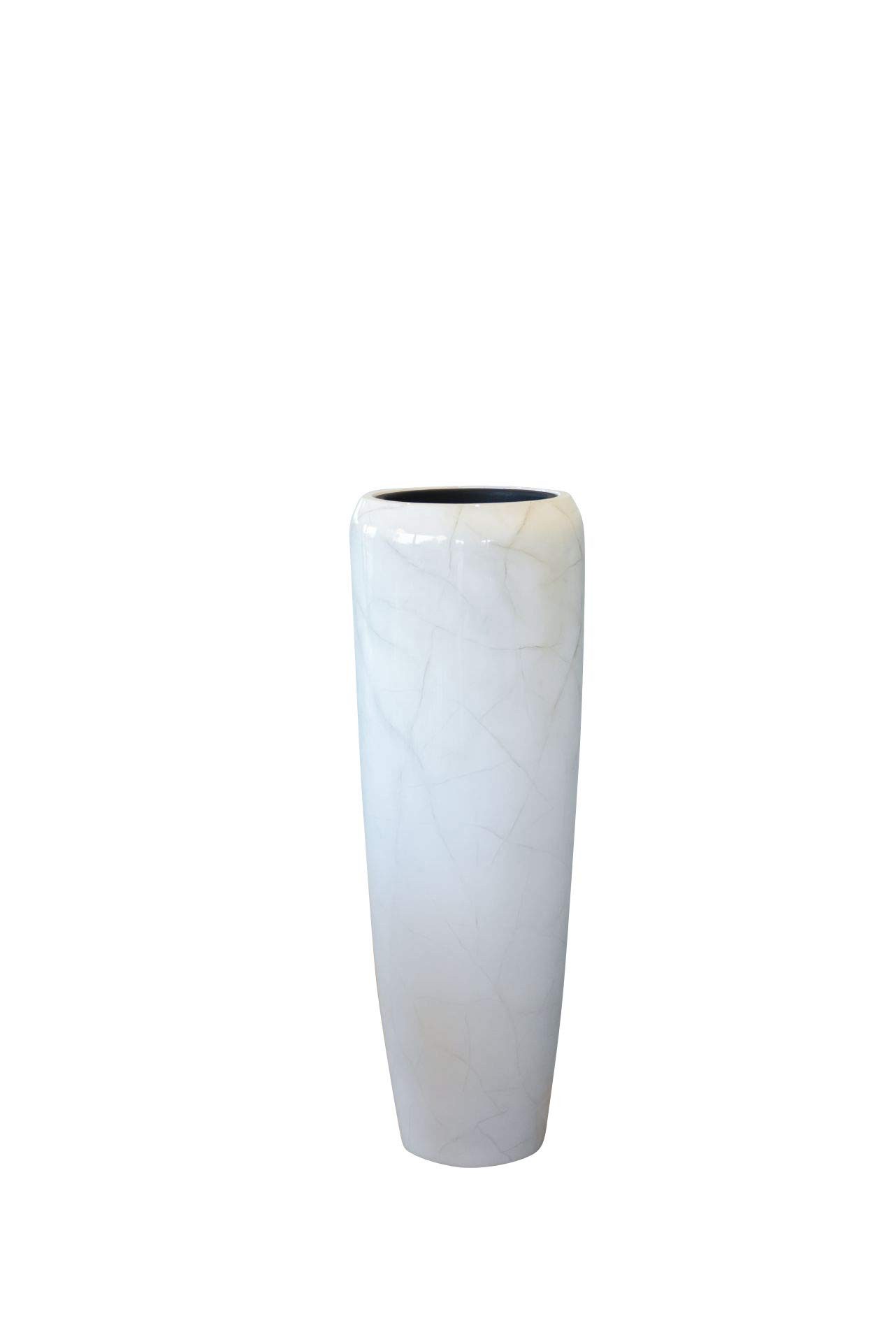 VIVANNO Bodenvase Fiberglas CAVITA Rund - günstig online kaufen