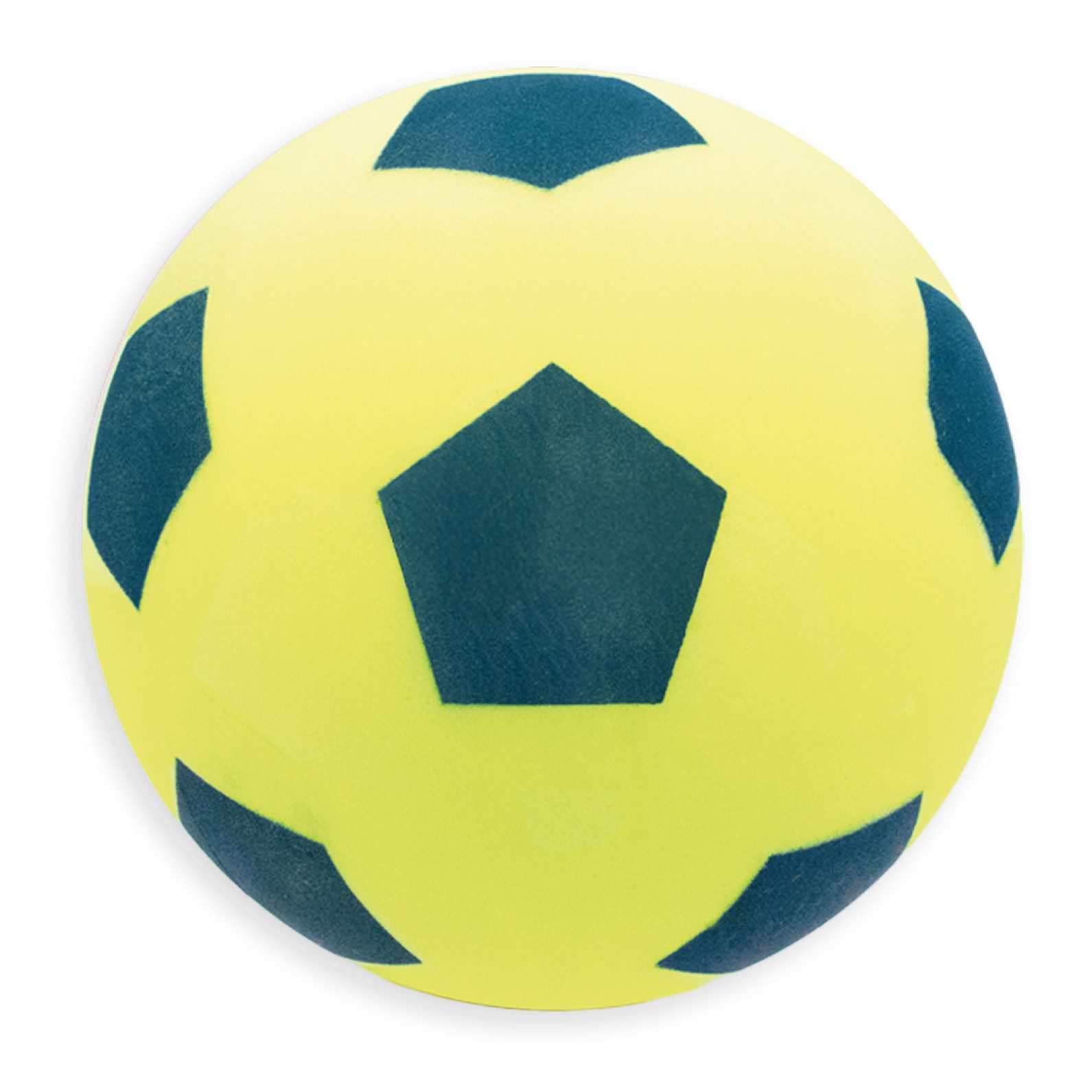 Kyto Softball Kyto Softball neon gelb 20cm - Schaumstoff Ball - Fußball für Outdoor