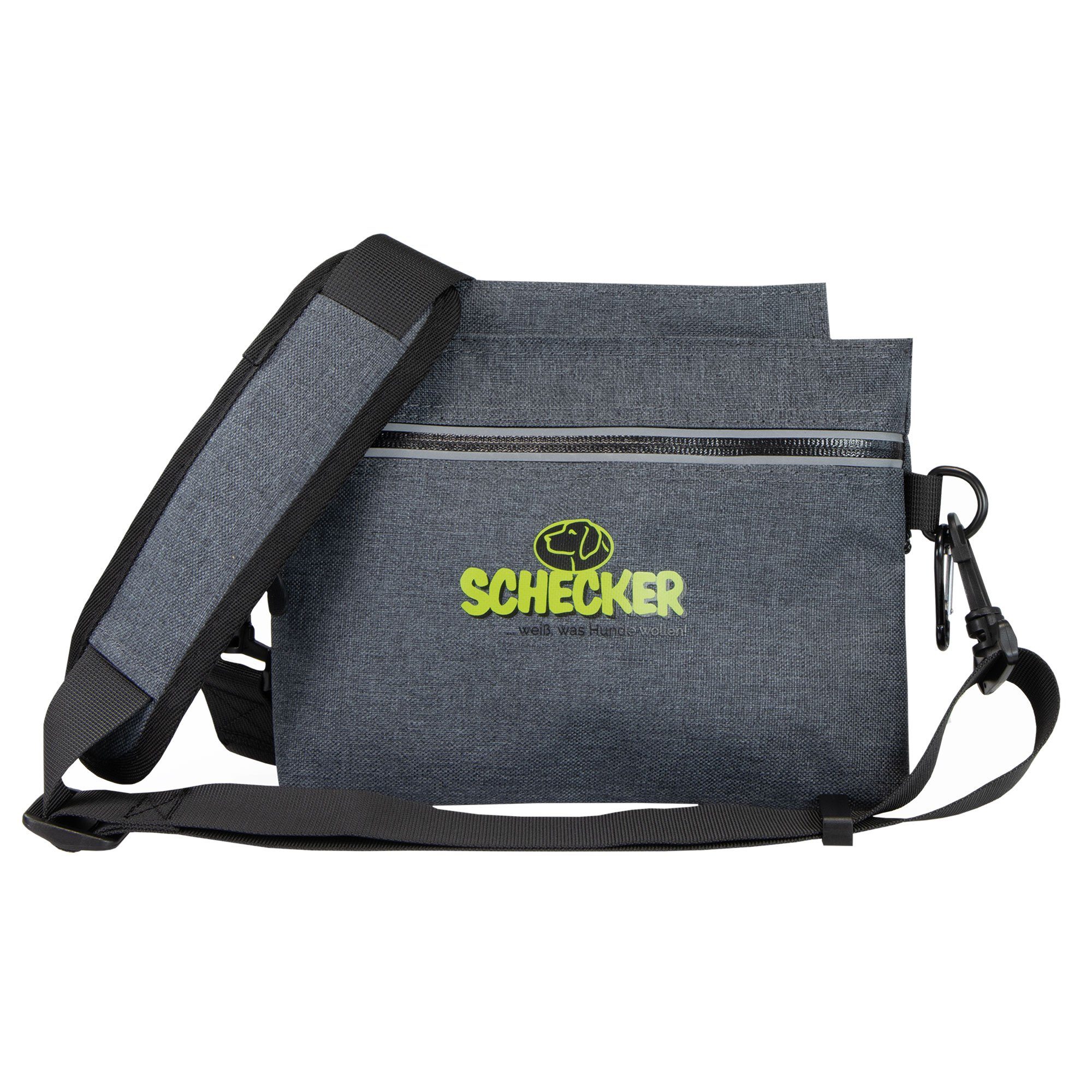 Schecker Leckerlibeutel Schecker Trainingstasche MULTI - Bauchtasche (1-tlg), mit abnehmbarem Schulterriemen