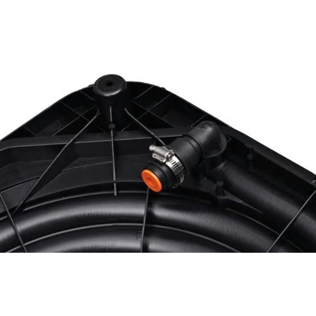 vidaXL Pool-Wärmepumpe 5er Set Solar Pool Heizung 735 W Solar Poolheizung Solardome Speed