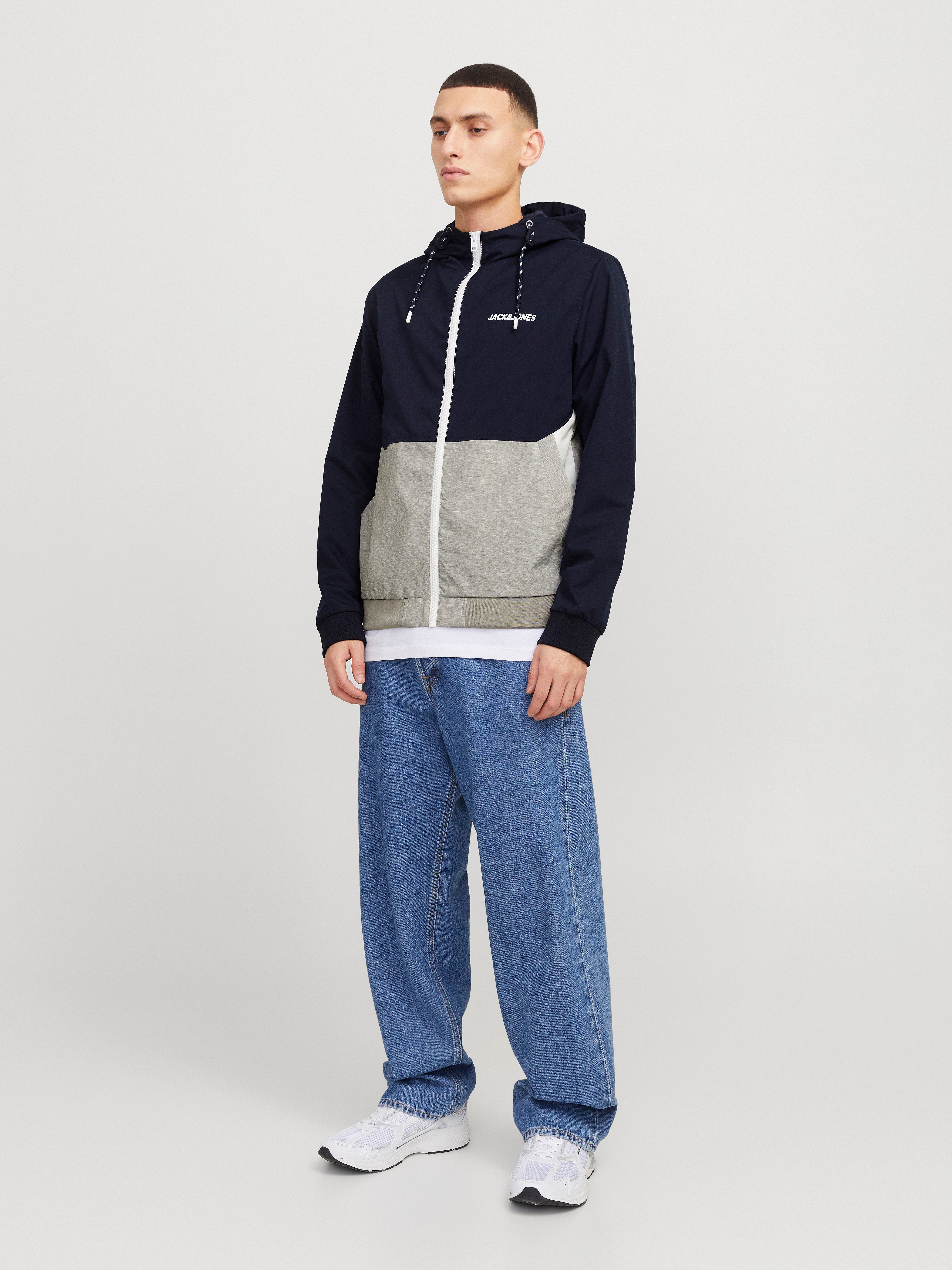Jack & Jones Blouson JJERUSH mit Kapuze Kunstfaser, regular fit – Bild 5 von 5