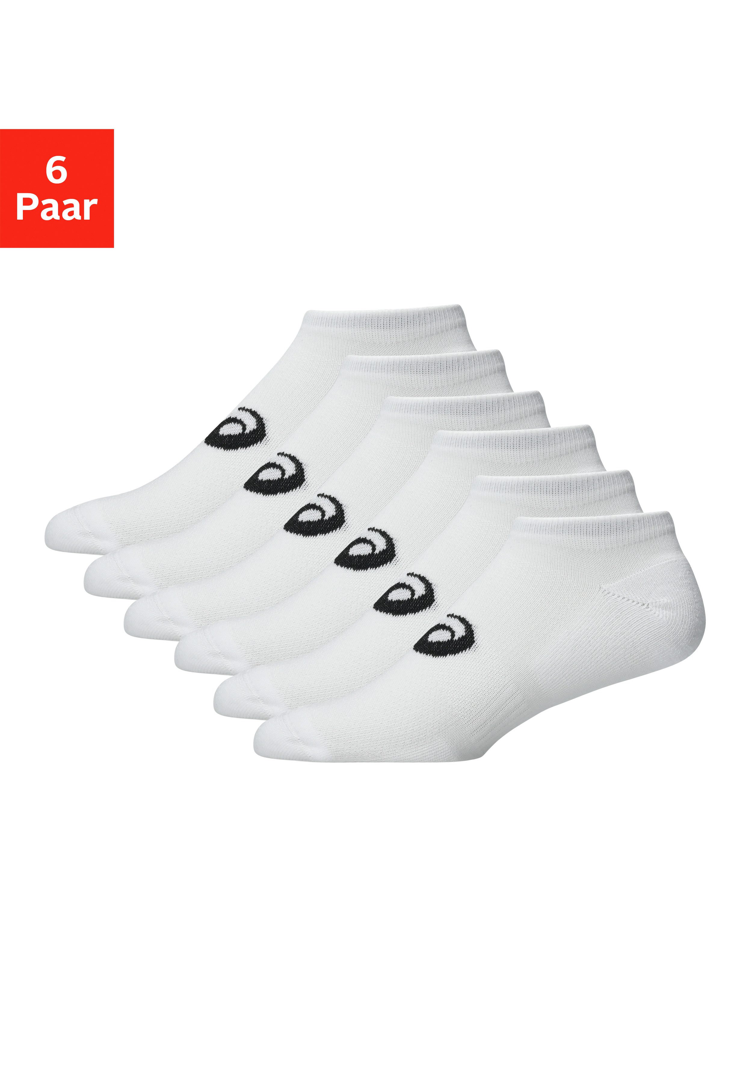 Asics Sportsocken 6 PACK LOW CUT SOCK für Fitness und sportliche Aktivitäten, mit spezieller Dämpfung