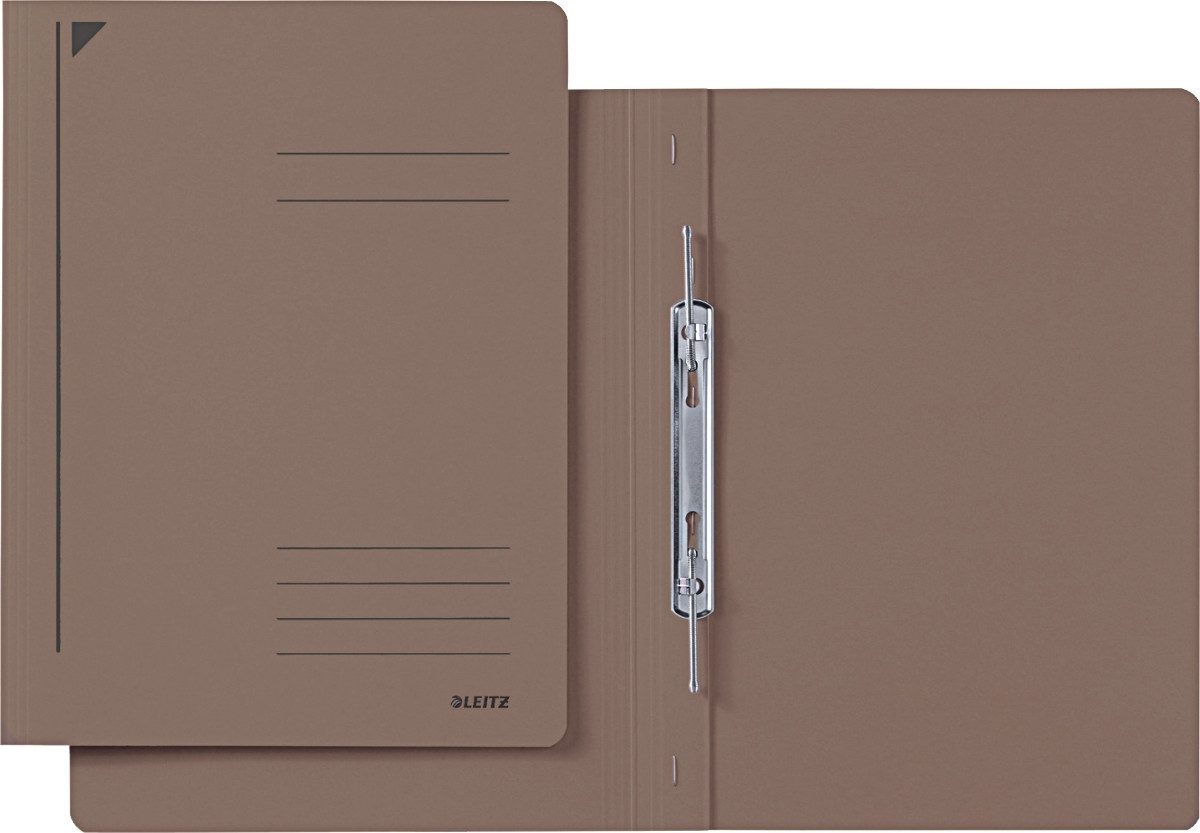 LEITZ Hefter Spiralhefter A4 Karton kaufm. Heftung braun