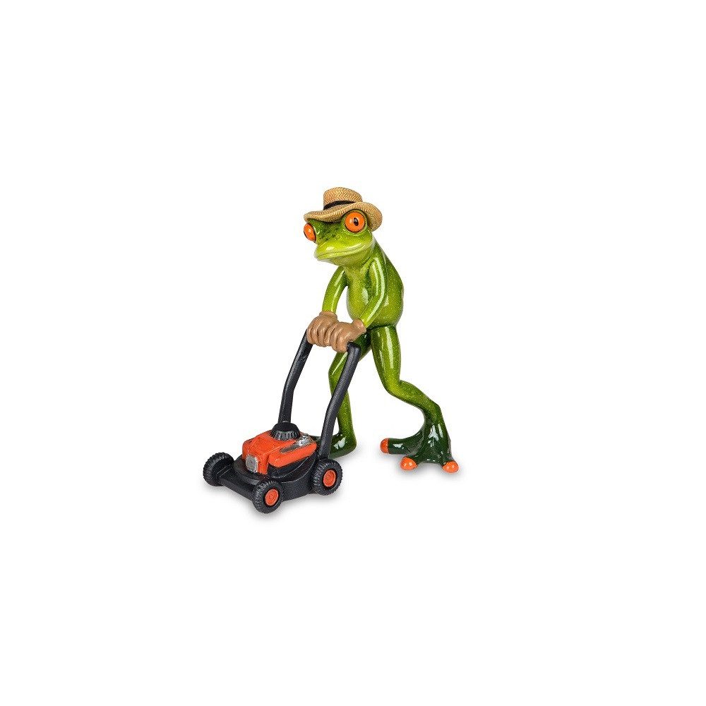 formano Dekofigur Formano Frosch mit Rasenmäher günstig online kaufen