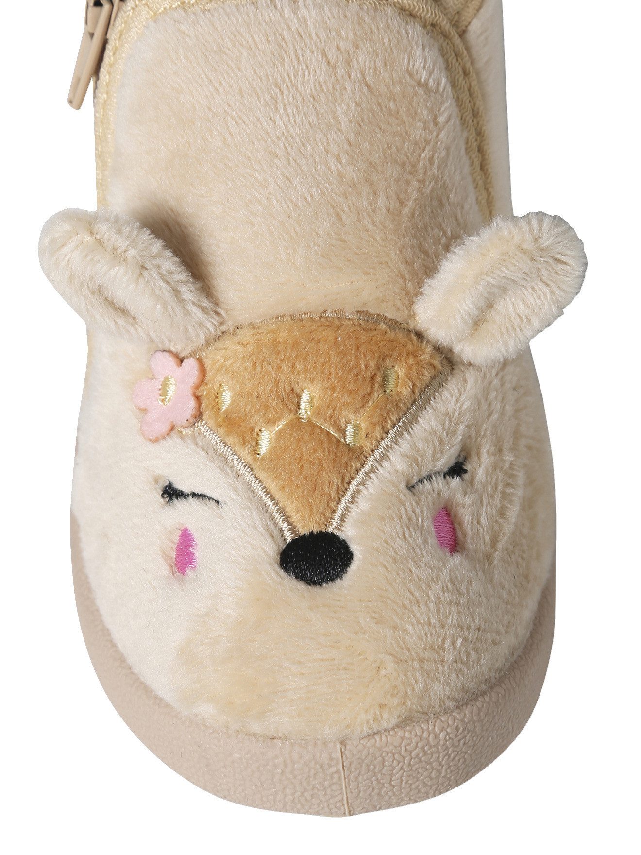vertbaudet Baby Stoff-Hausschuhe Hausschuh Cord-Optik