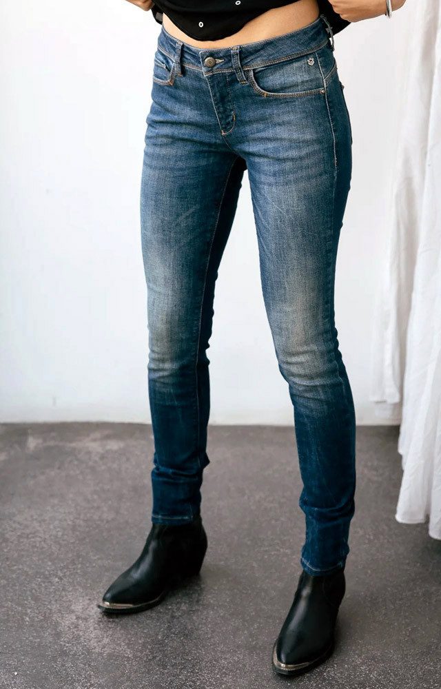 Freeman T. Porter Slim-fit-Jeans Angel slim stretch Denim fever