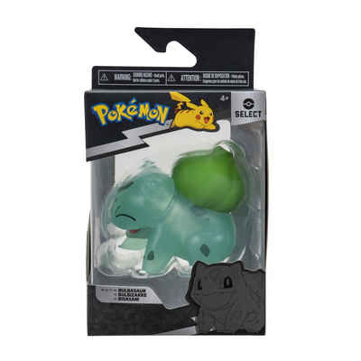 Jazwares Merchandise-Figur Pokémon - 7,5 cm Select Figur transparent - Bisasam, (1-tlg)