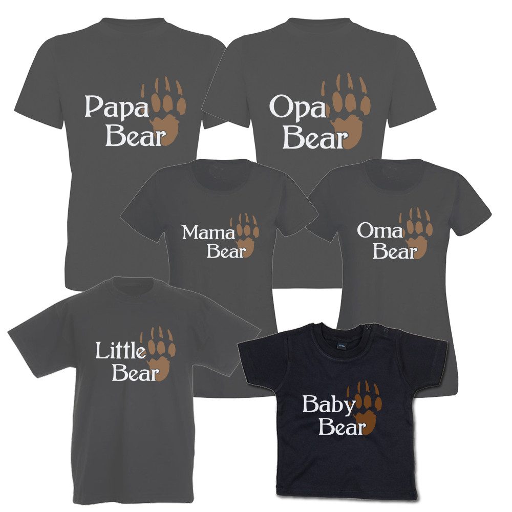 T-Shirt Familie Bear