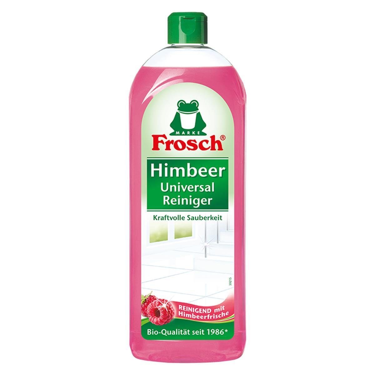 FROSCH Frosch 750 - Kraftvolle Himbeer Sauberkeit Allzweckreiniger Universal-Reiniger ml