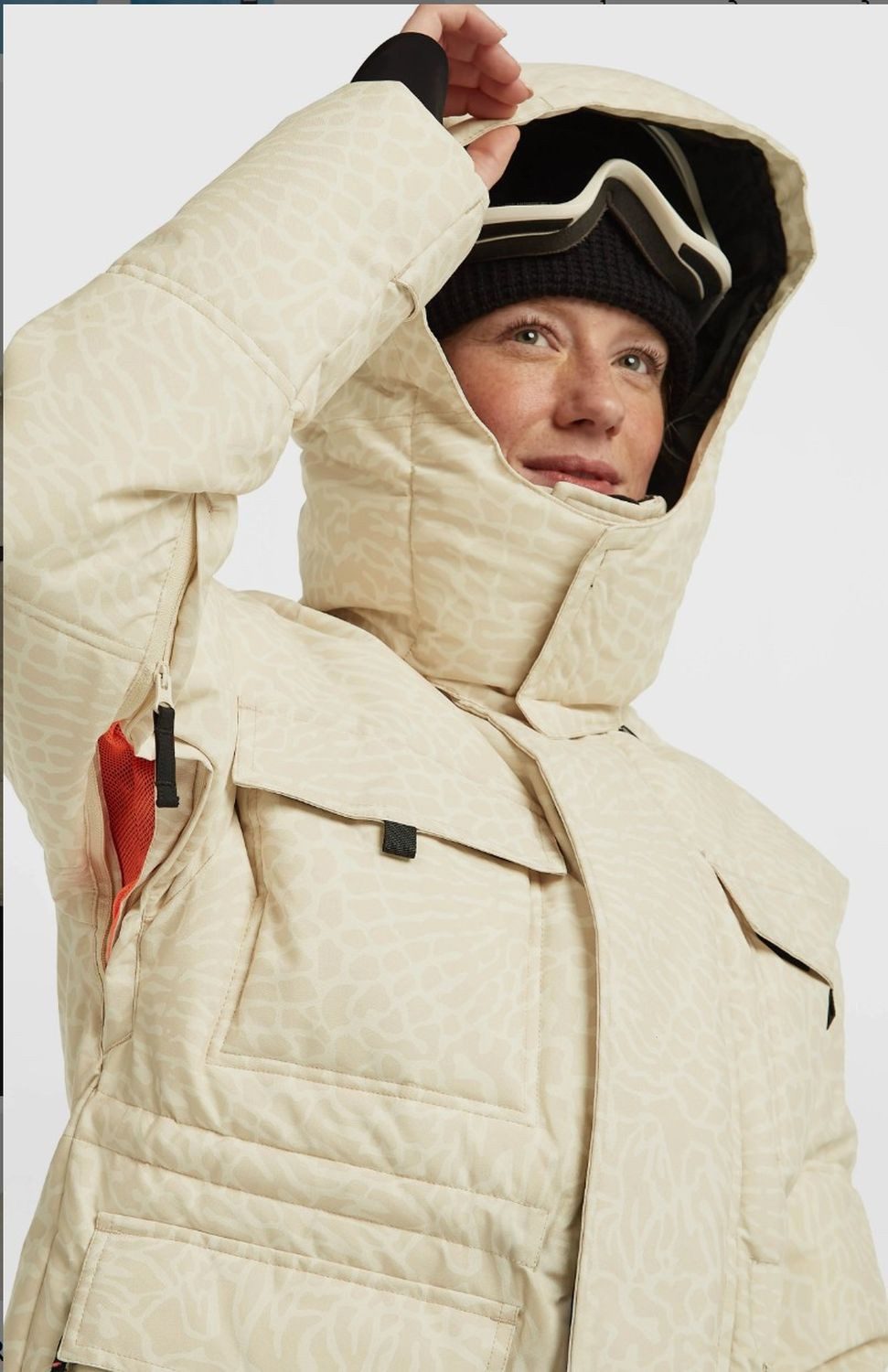 O'Neill Winterjacke O'NEILL Skijacke FWC´Cruz Hybride Snow Macaron Animalic günstig online kaufen