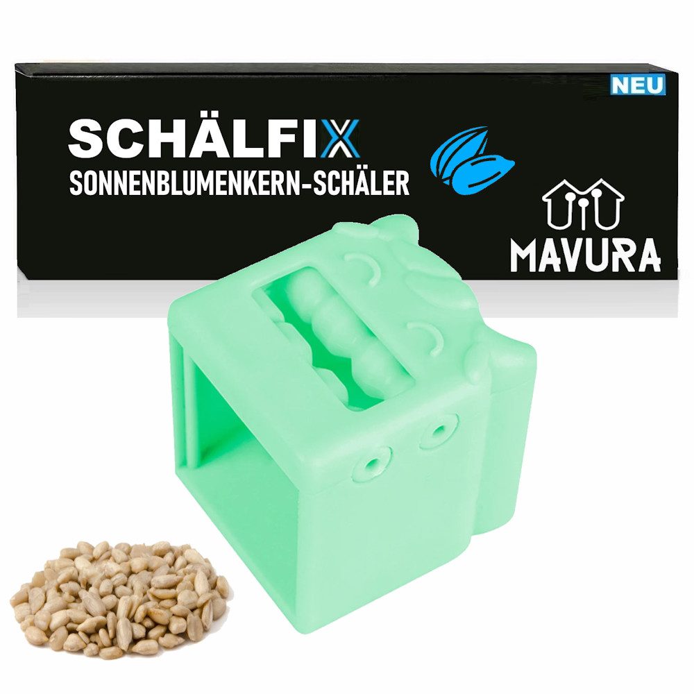 Nussknacker SCHÄLFIX Sonnenblumenkern Kürbiskern Melonenkern Schäler Automatisch