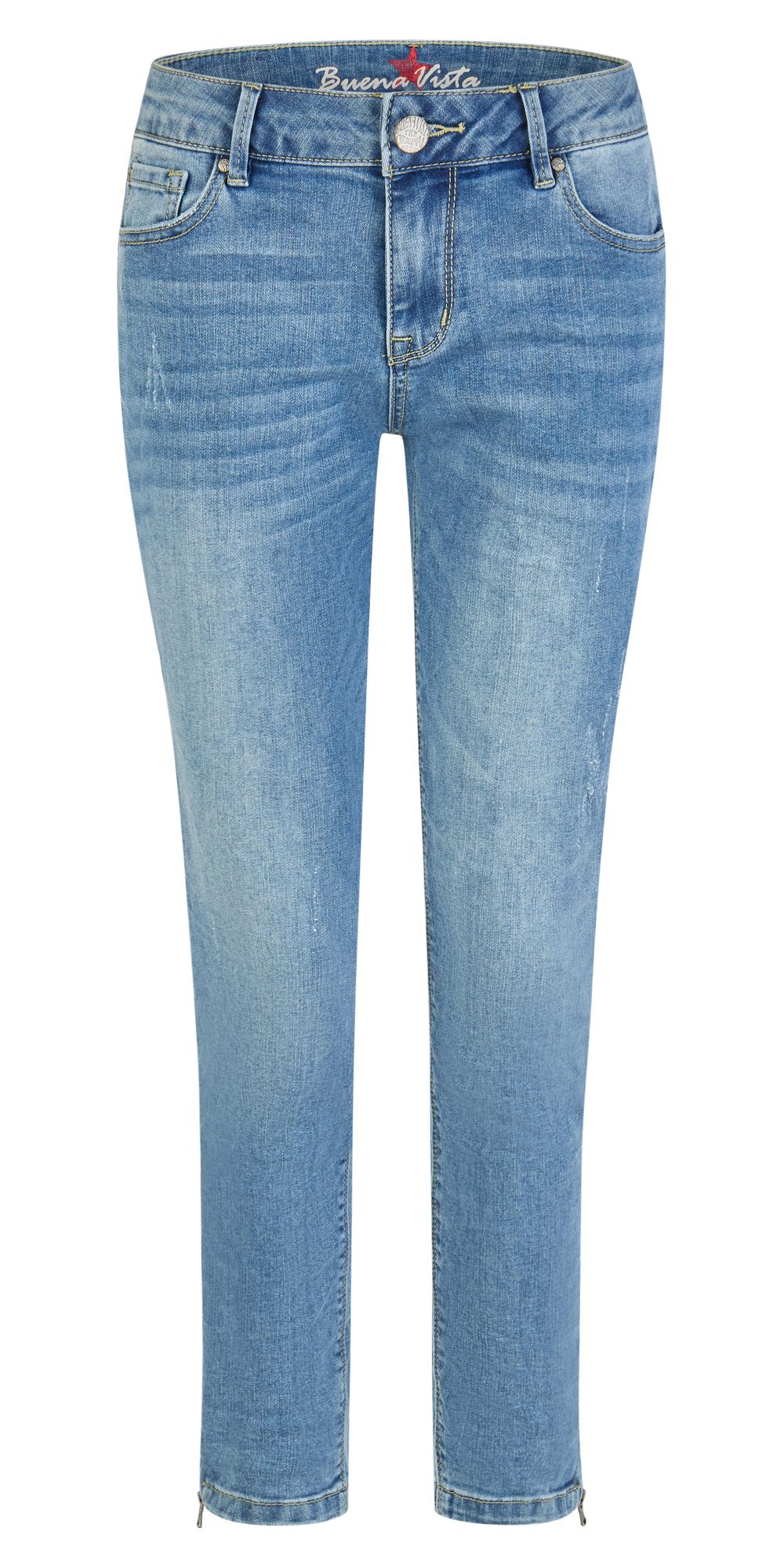 Stretch-Jeans BUENA VISTA ITALY V 7/8 rough denim 2602 B5311 369.6636 - Stretch