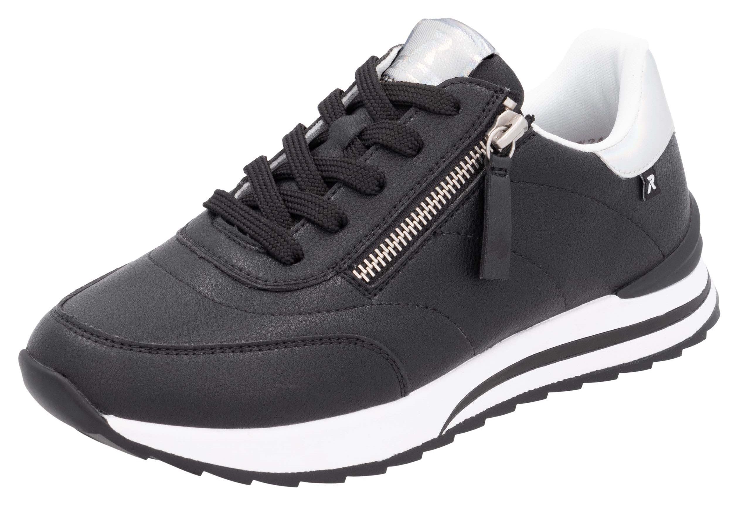 RIEKER Sport Plateausneaker, Freizeitschuh, Halbschuh, Schürschuh günstig online kaufen