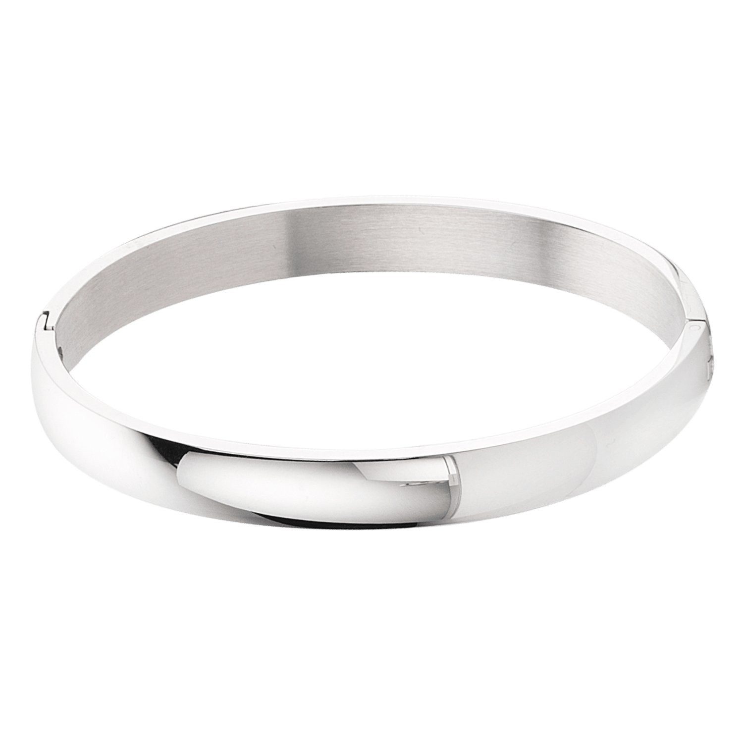 LUCARDI Armreif Armband - Stahl - Silber - Damen