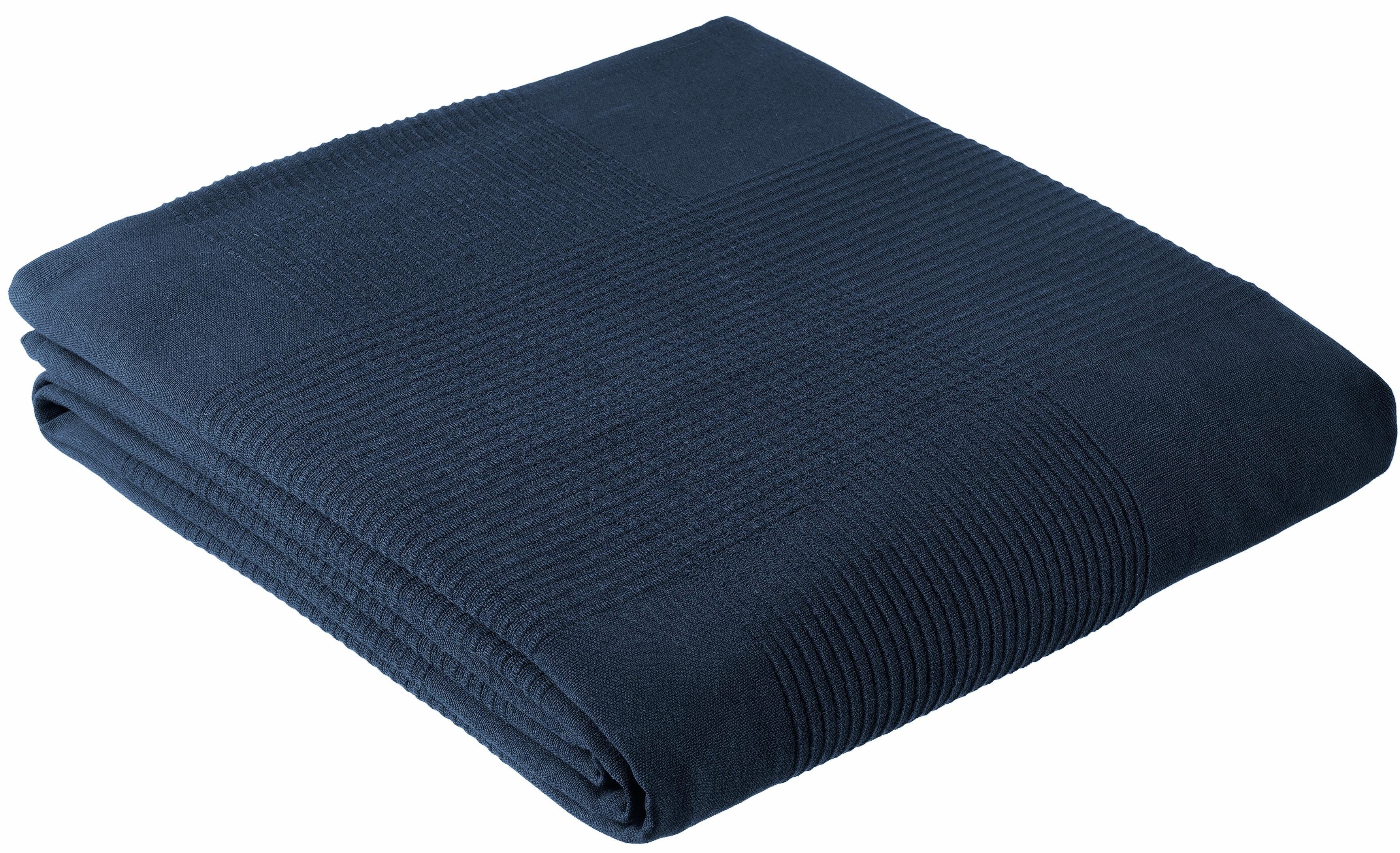 OTTO home Tagesdecke Mira, leichte Tagesdecke aus 100% Baumwolle, uni Überwurf, ohne Füllung – Bild 2 von 5