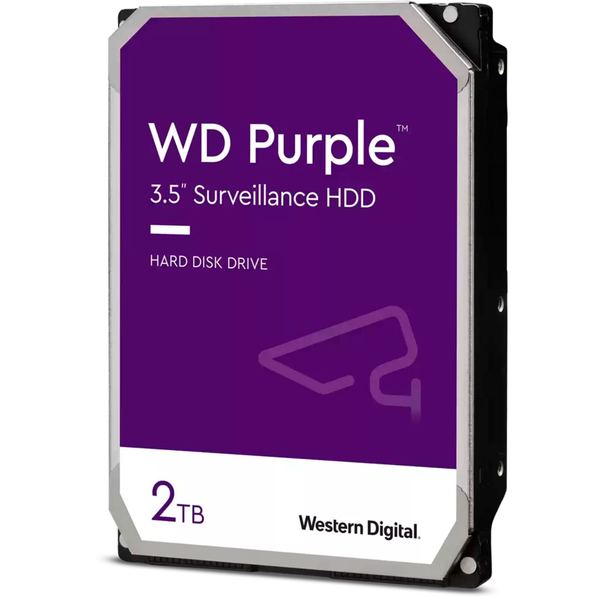 Western Digital WD Purple 2 TB, Festplatte, (SATA 6 Gb/s, 3,5) interne HDD-Festplatte (2.000) 3,5""