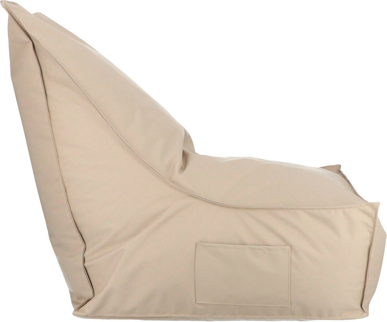 jankurtz Sitzsack GORDON, taupe 80 e.V. für in 2 Spende % Breite Farben, Helden 10 cm, Kleine ca