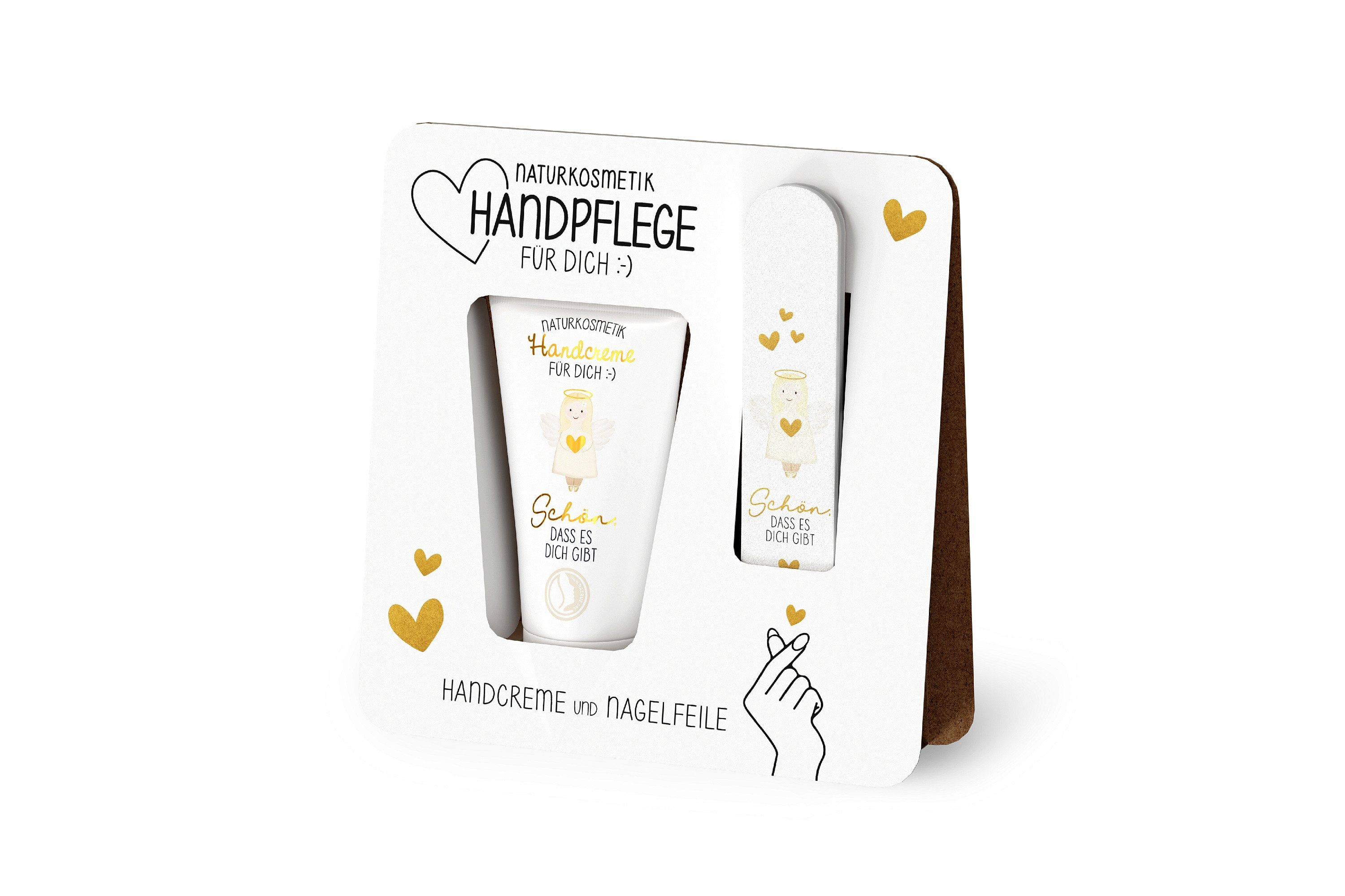 La Vida Handpflege-Set Handpflege Handcreme Nagelfeile Naturkosmetik Geschenk la vida Engel