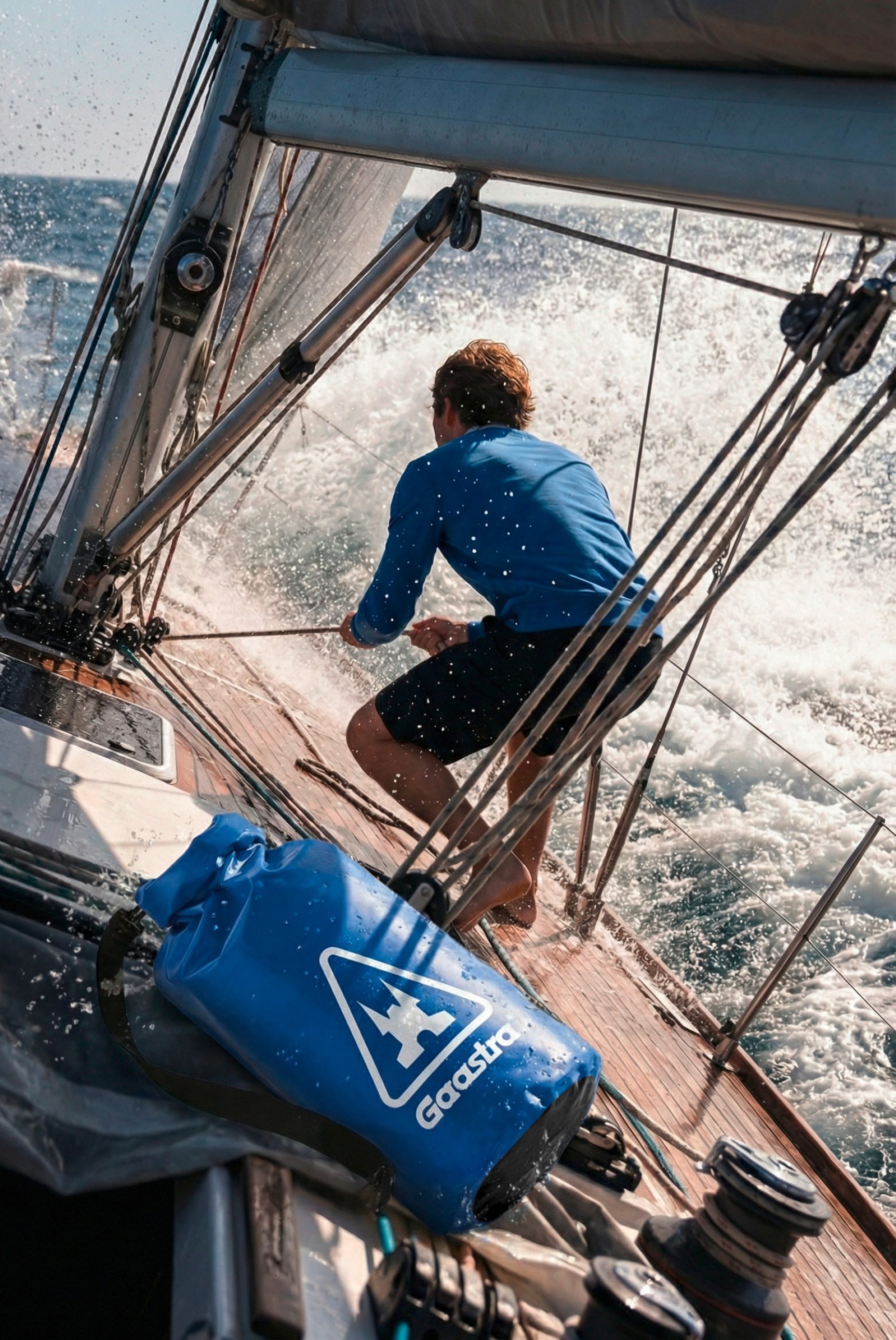 Gaastra Beuteltasche, aus wasserfestem Planenmaterial