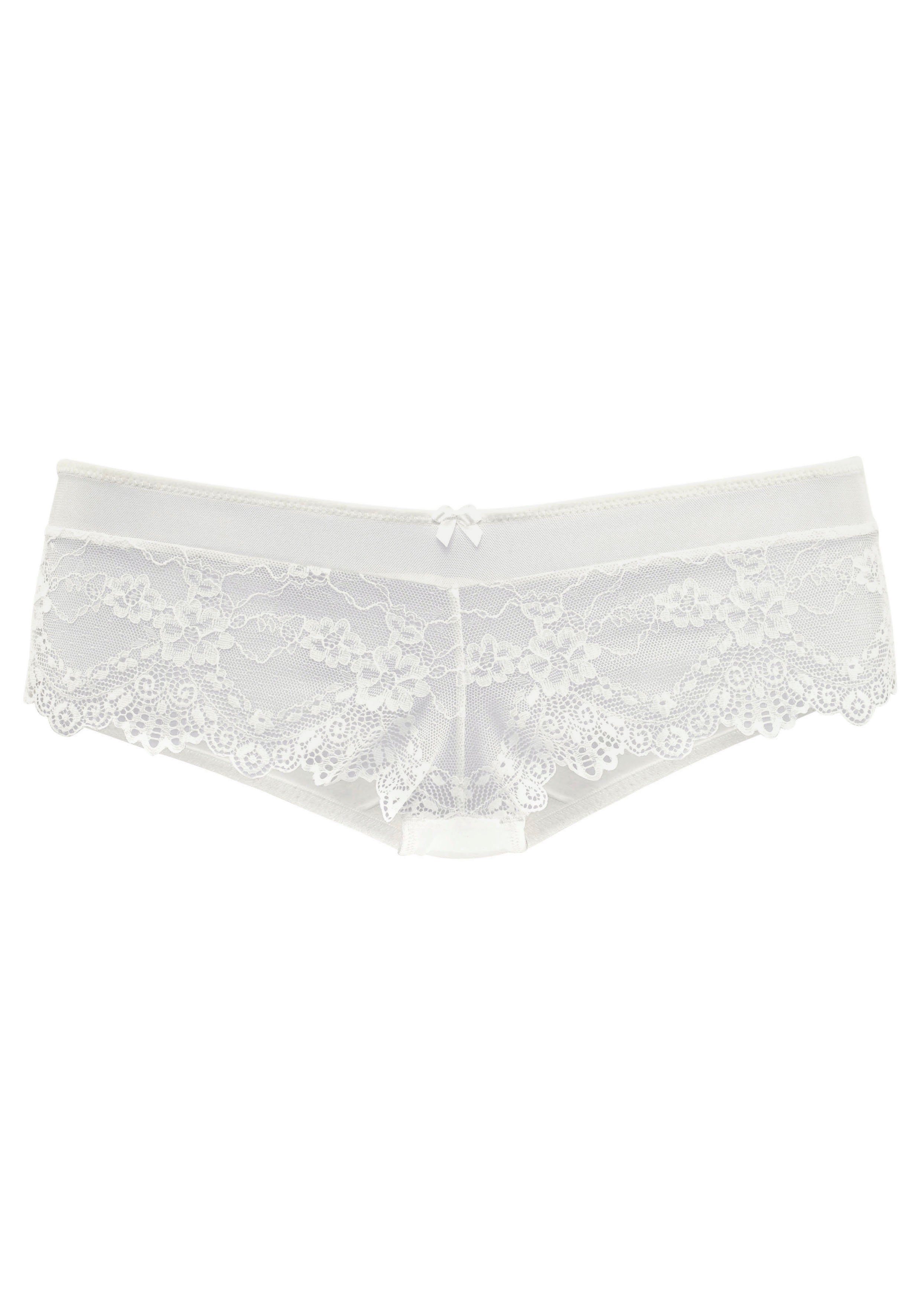 mit LASCANA creme Panty Melissa Microtouch hinten