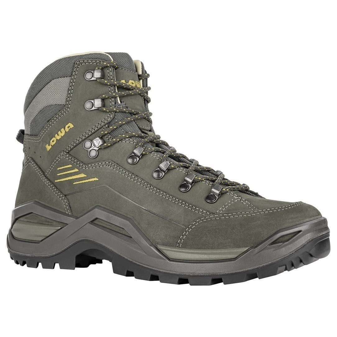 Lowa Renegade EVO LL Mid (All-Terrain, Nubukleder) olivegrün/senf Herren Wa günstig online kaufen
