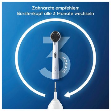 Oral-B Elektrische Zahnbürste Pro 3 3000, Aufsteckbürsten: 2 St., 3 Putzmodi
