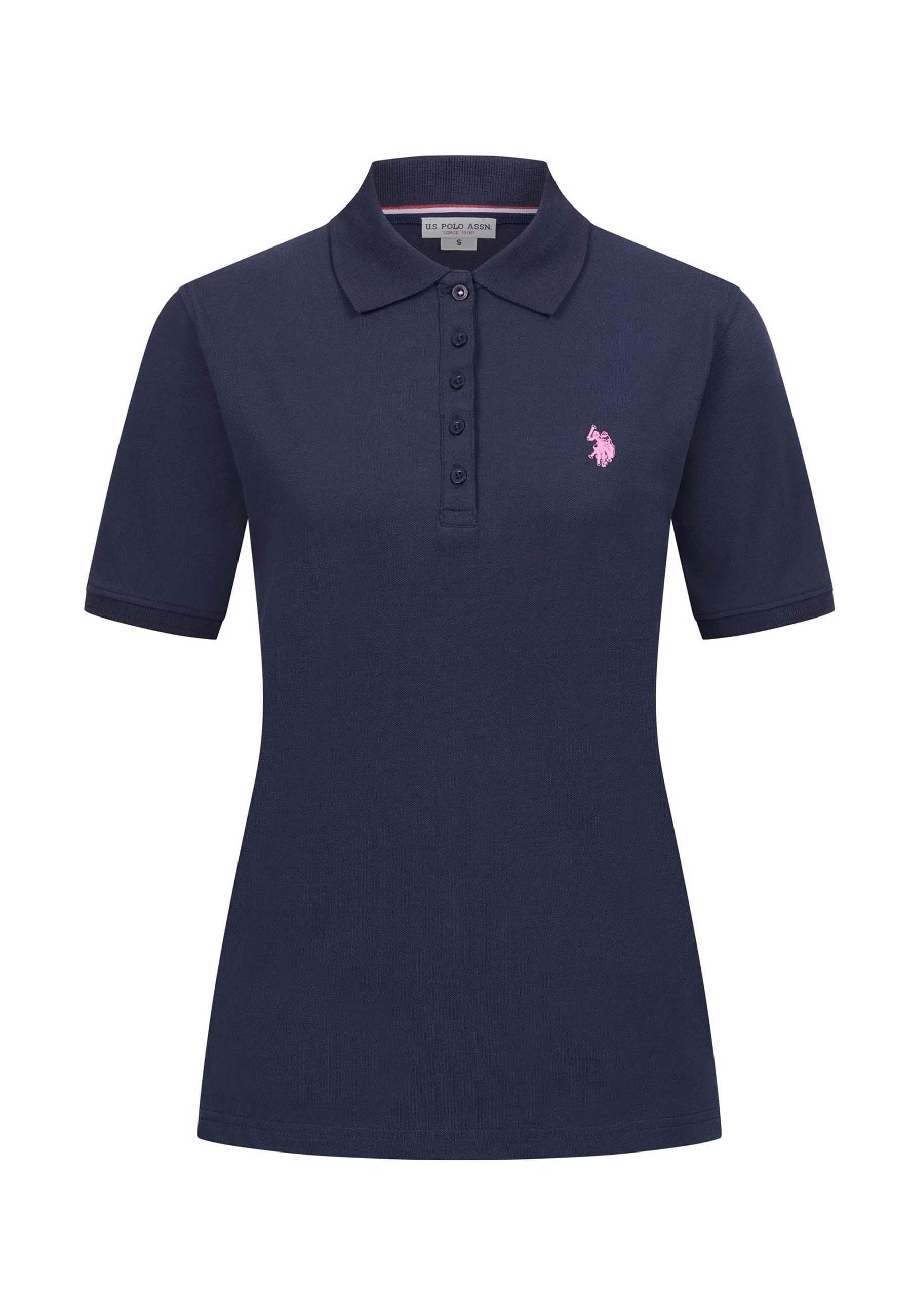 Poloshirt USSiirena – Damen Classic Fit kurzarm mit Logo-Stickerei