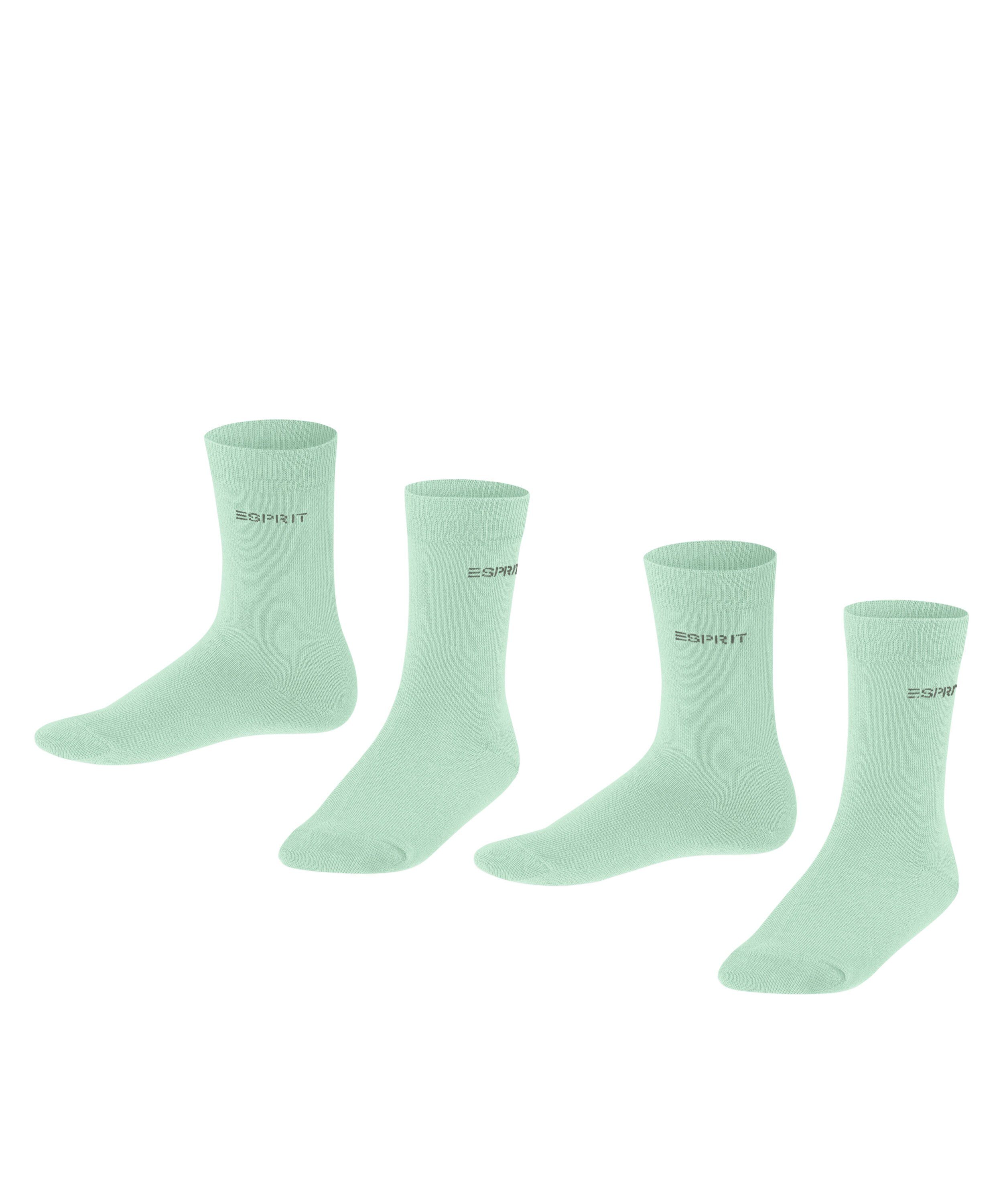 Esprit Socken Foot Logo 2-Pack Socken (2-Paar) ein unbeschwerter Tragekomfort