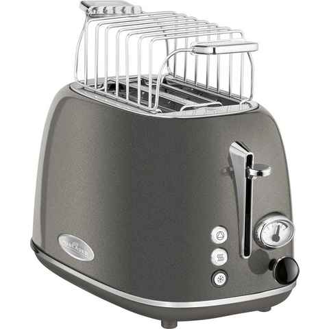 ProfiCook Toaster PC-TA 1193, 2 kurze Schlitze, für 2 Scheiben, 815 W, anthrazit