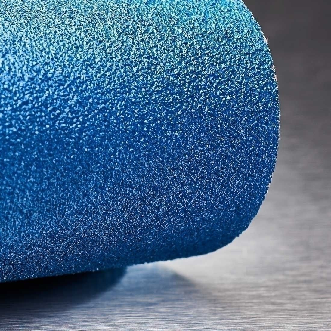 MENZER Schleifscheibe Ø 150 mm 8-Loch Klett-Schleifscheiben für Exzenterschleifer, Zirkonkorund, 25 Stk., K100