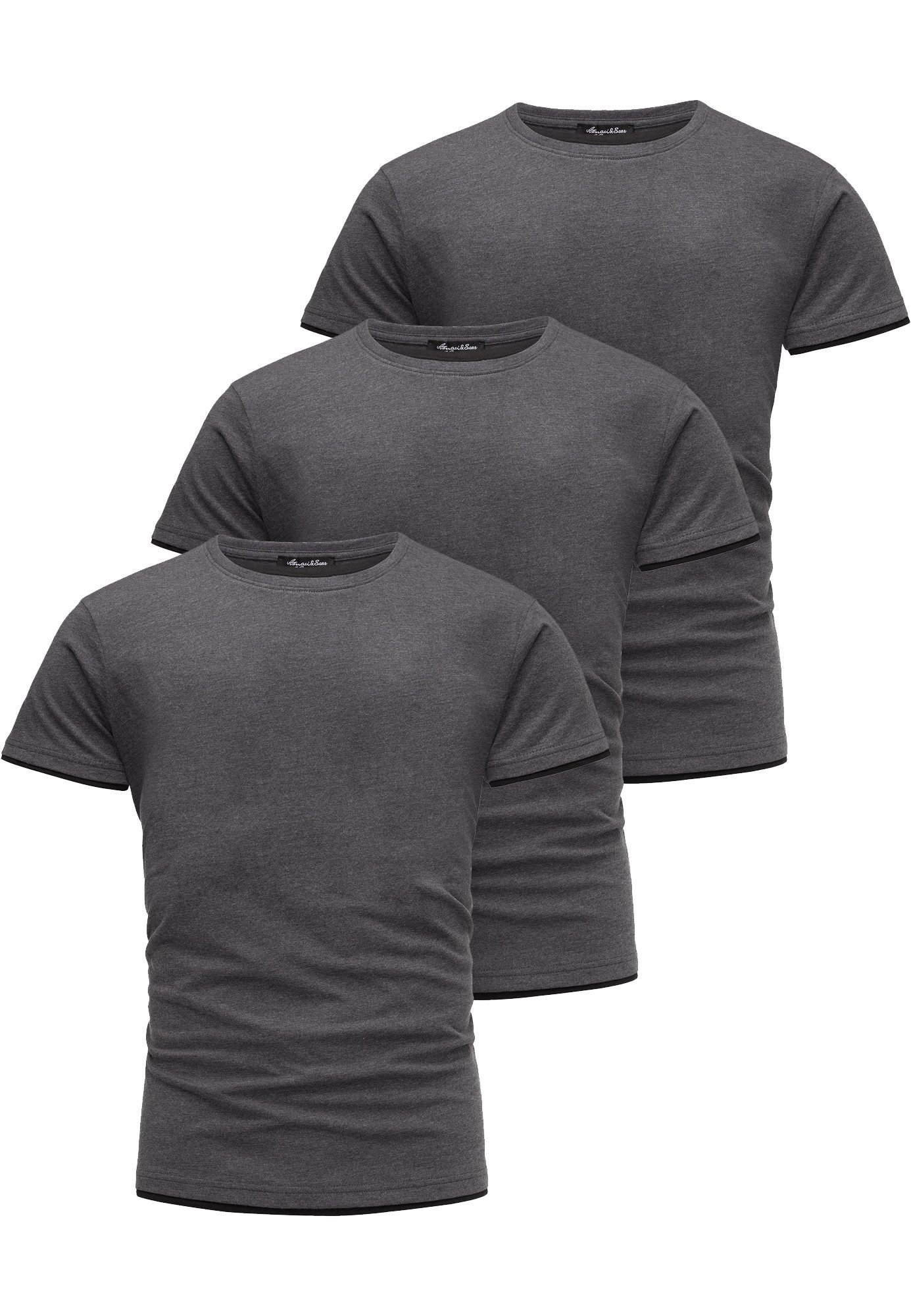 T-Shirt 3. LAKEWOOD 3er-Pack T-Shirts