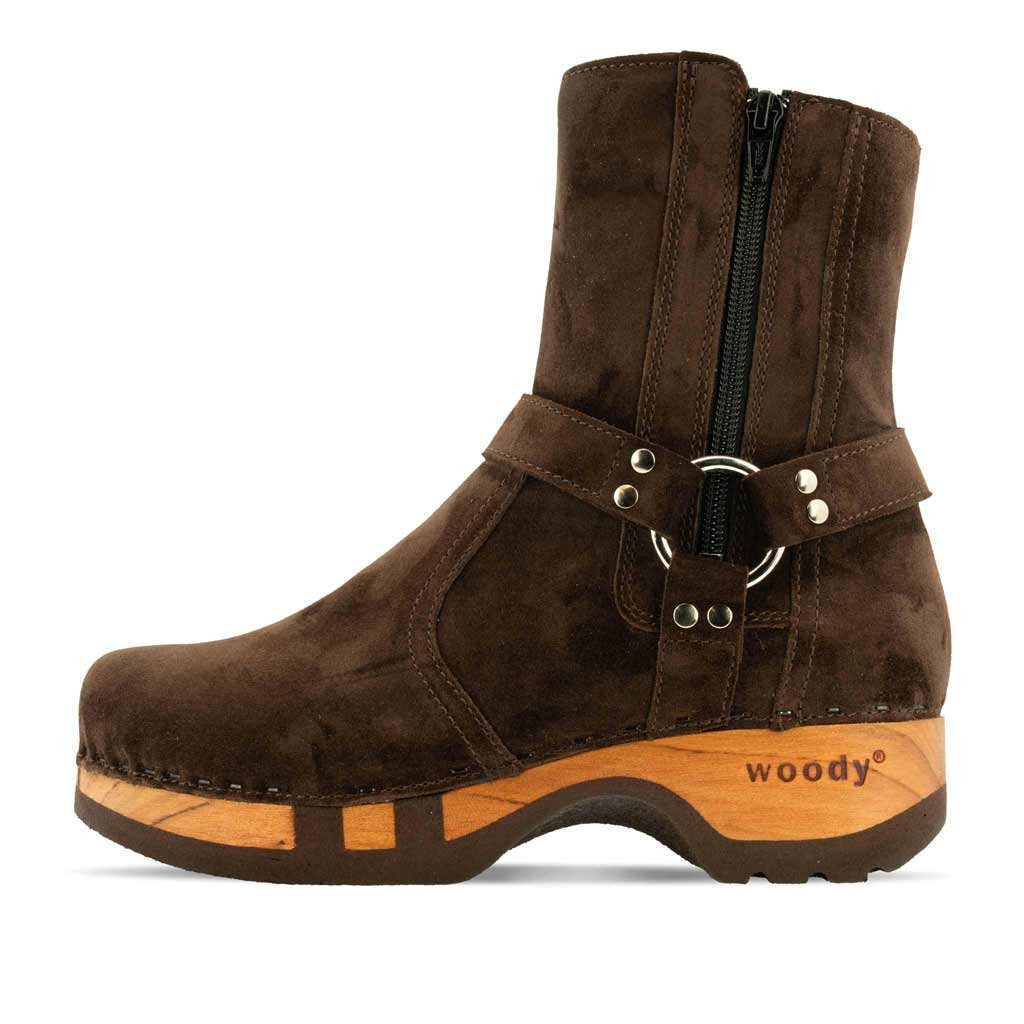 Woody Kim Damen Clog Stiefelette woody® Stiefelette