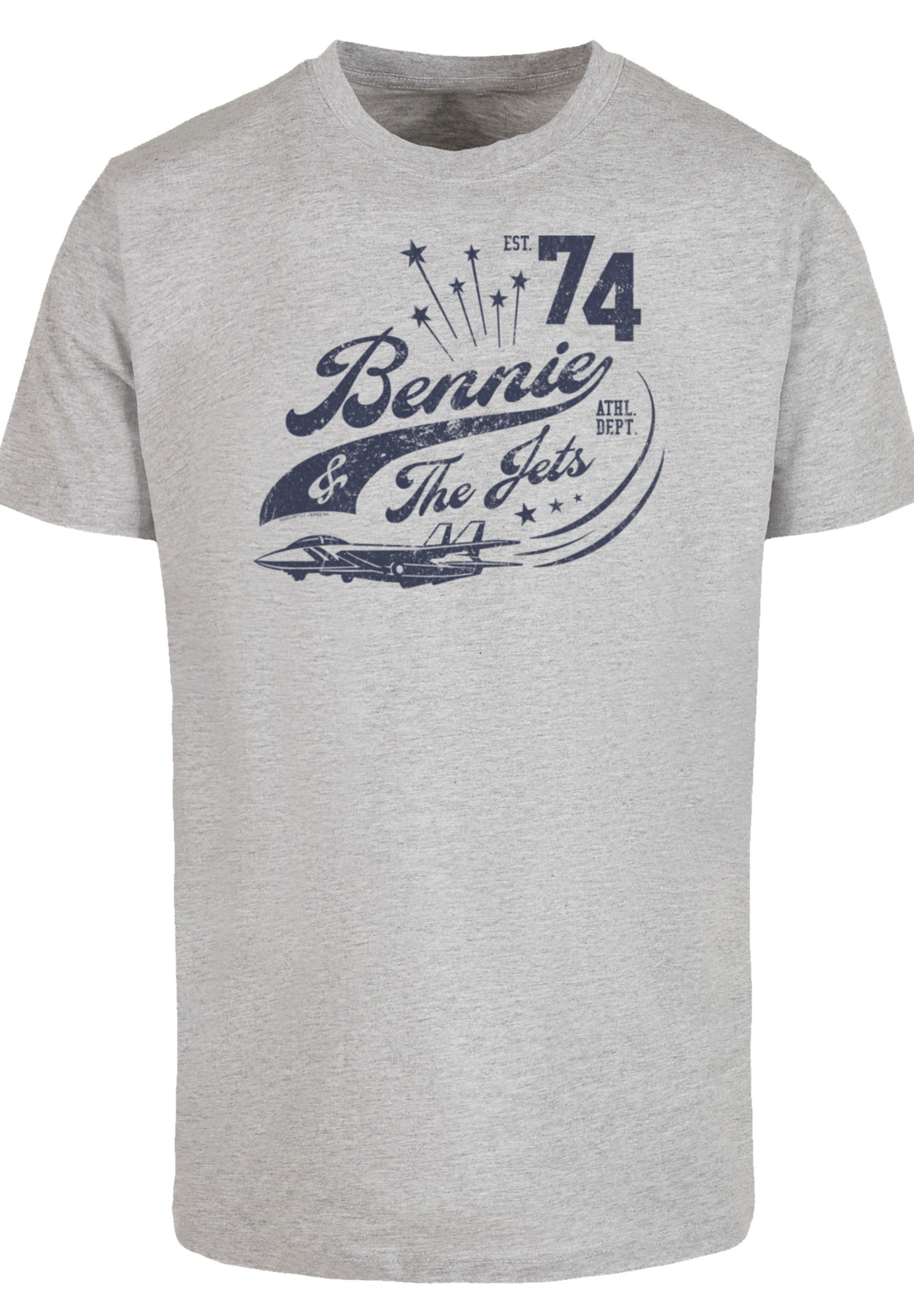 F4NT4STIC T-Shirt Elton John heather The Logo grey Musik, Jets Band, Bennie And